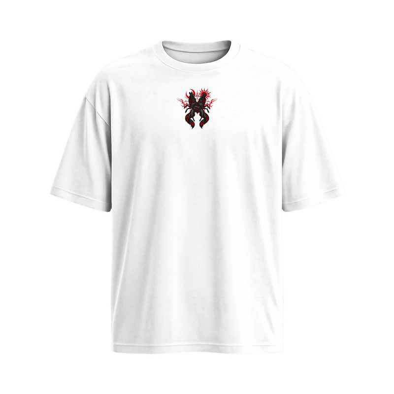 Be Autyst Demon Wings White T-Shirt