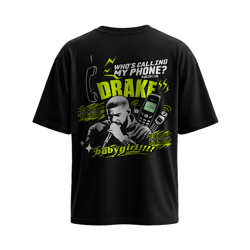 Be Autyst Drake Black T-Shirt