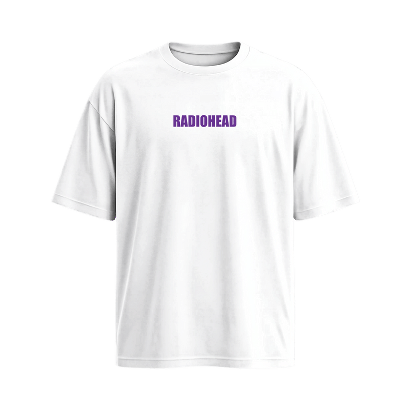 Be Autyst Radiohead White T-Shirt