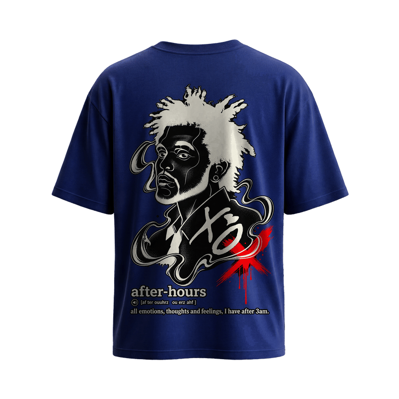 Be Autyst The Weeknd Blue T-Shirt