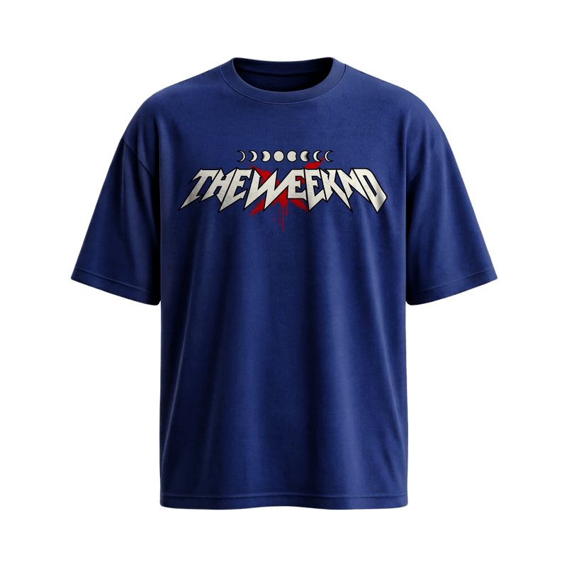 Be Autyst The Weeknd Blue T-Shirt