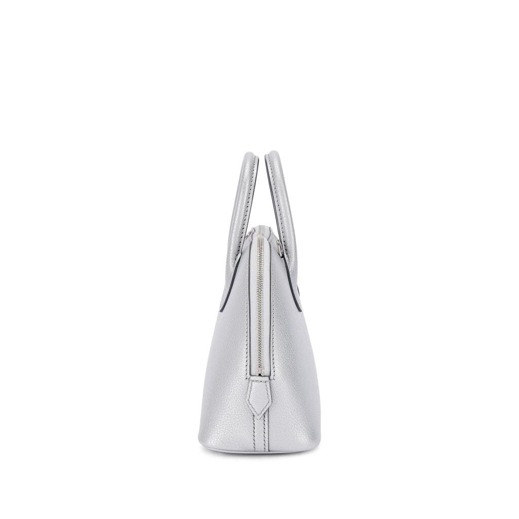 Limited Edition Gris Argenté Chèvre Chamkilight Mini Bolide 1923 Palladium Hardware, 2026