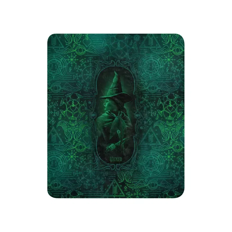 Wicked Elphaba Grimmerie Sherpa Blanket