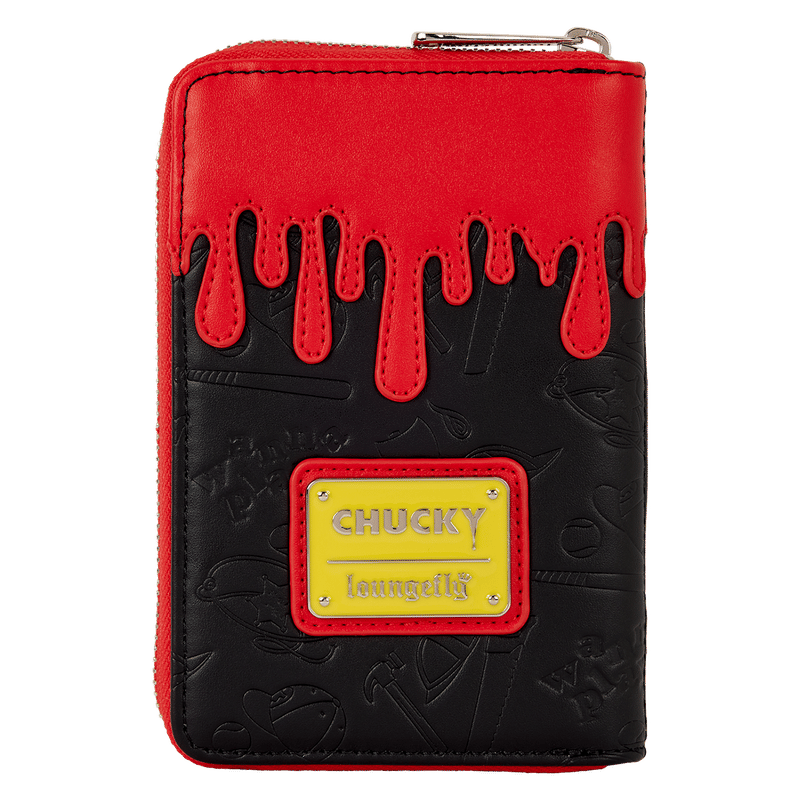 Chucky Clown Cosplay Zip Around Wallet