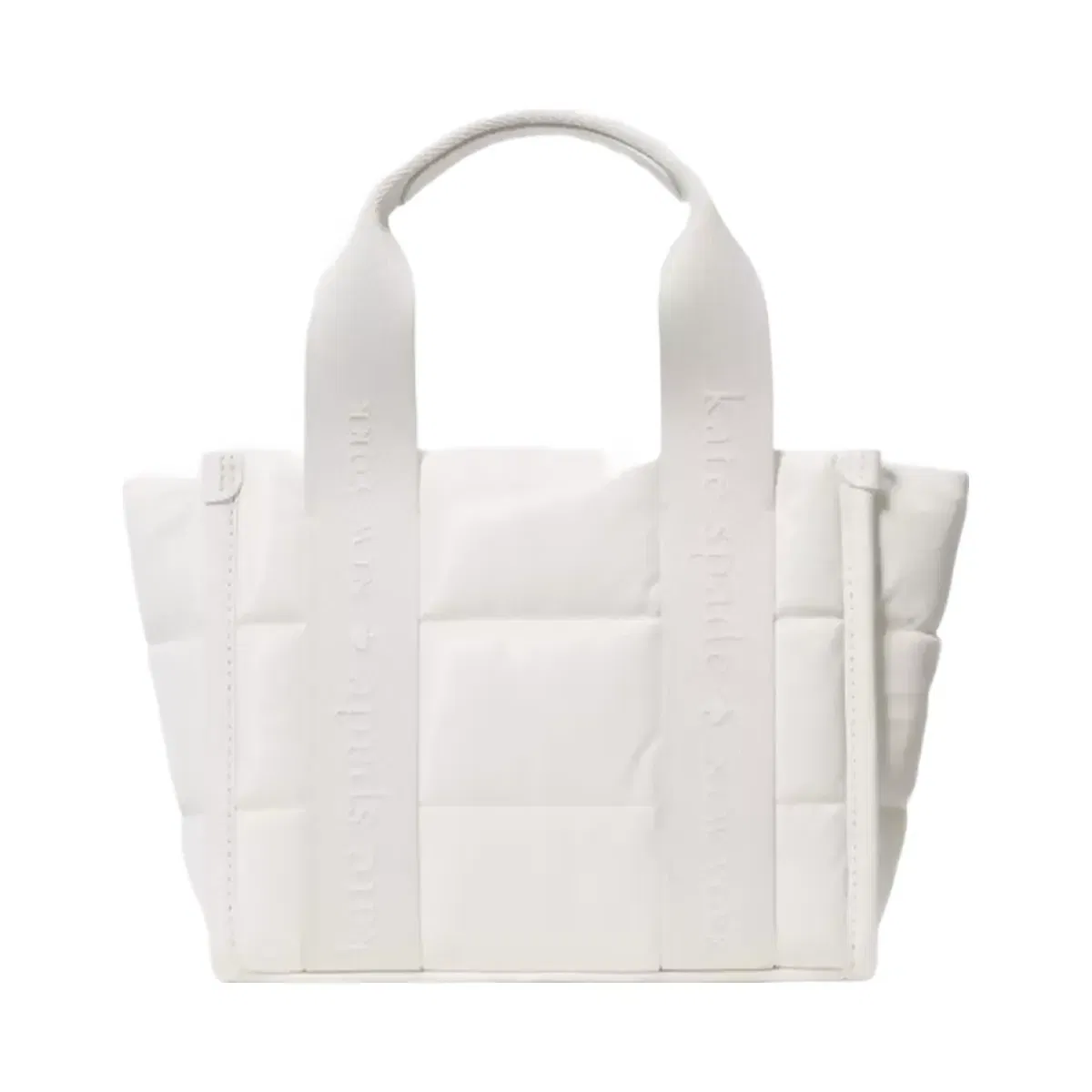 Kate Spade Kip Puffy Mini Tote Optic White
