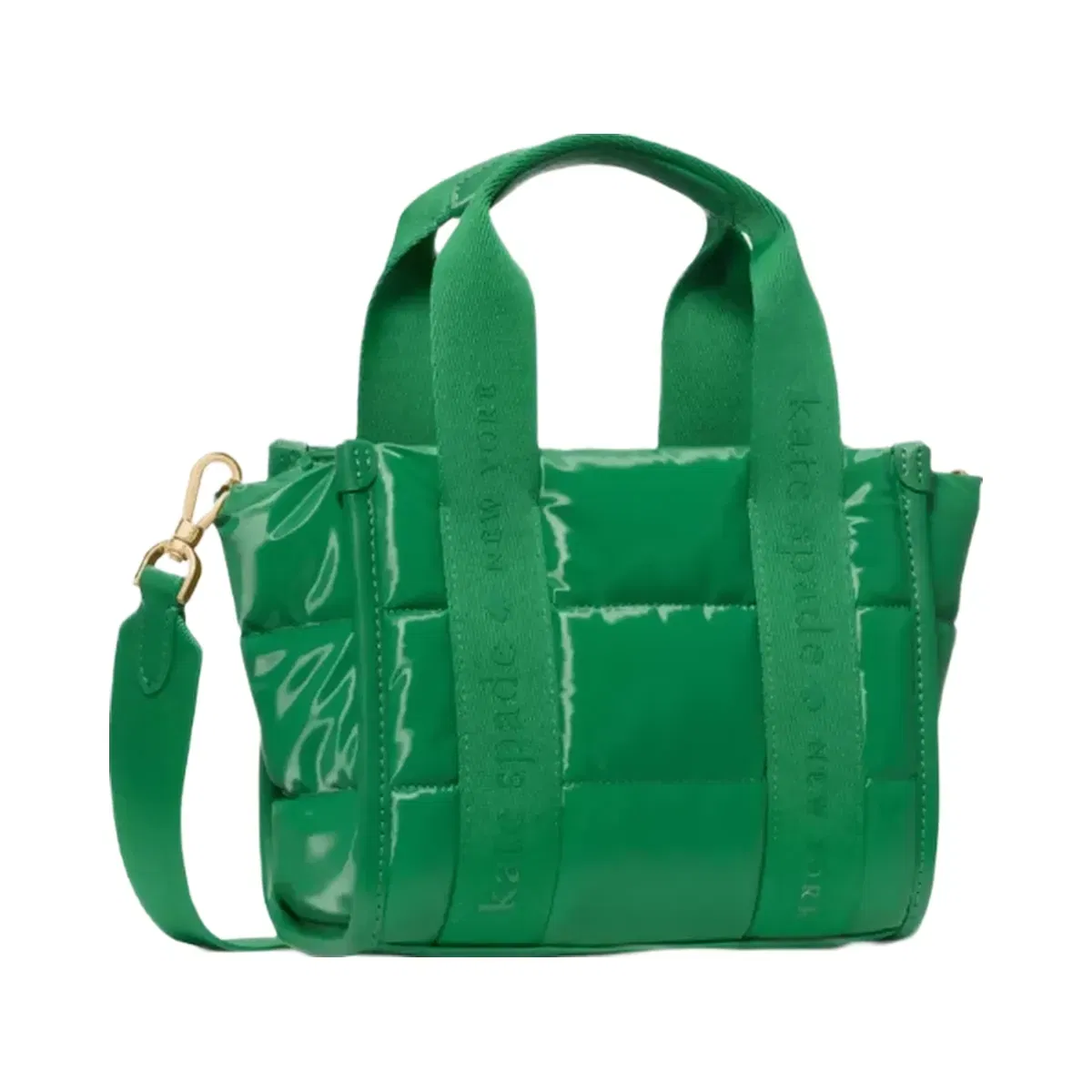 Kate Spade Kip Puffy Mini Tote Green Bean