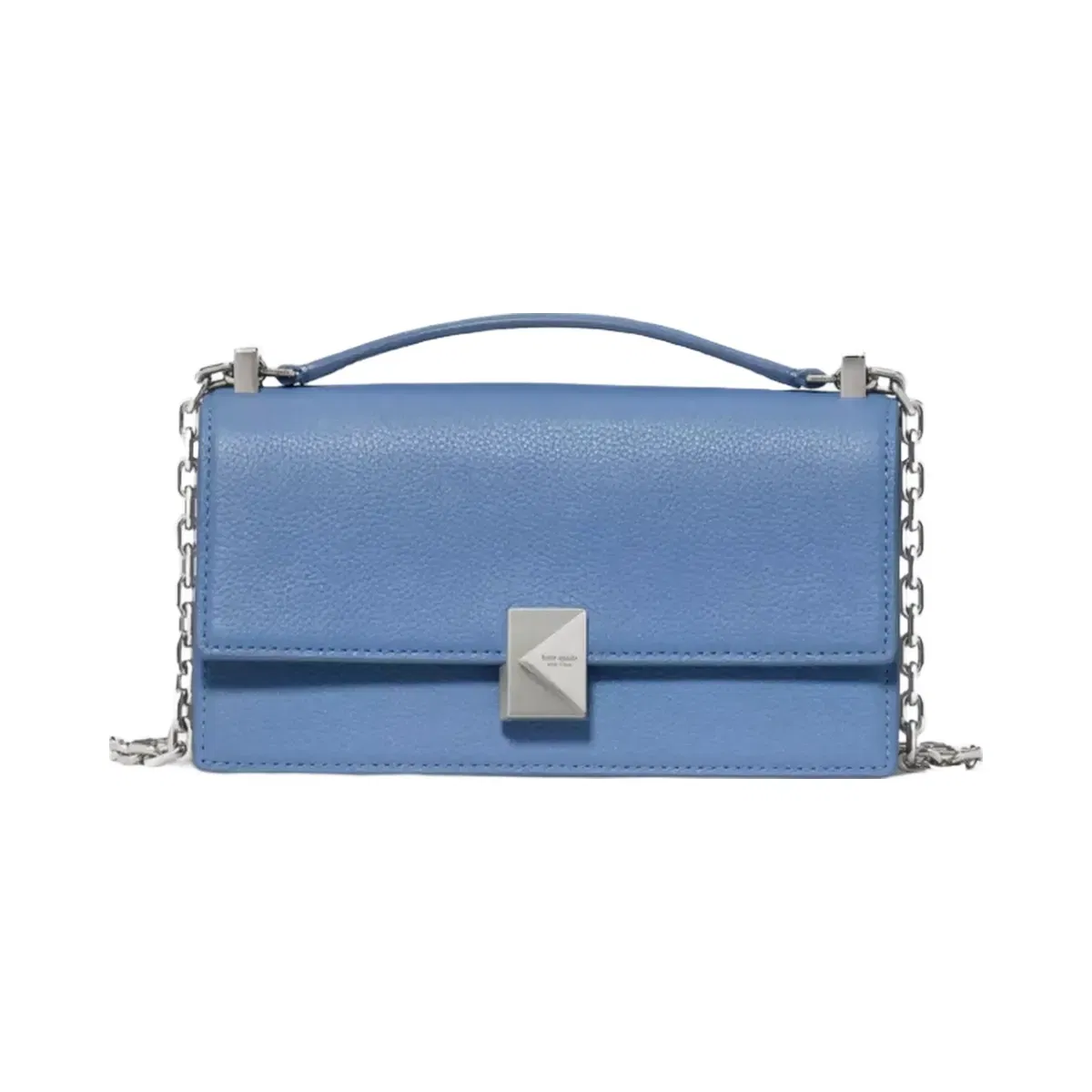 Kate Spade Deco Mini Flap Chain Crossbody Blue