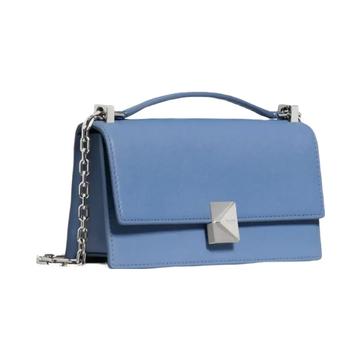 Kate Spade Deco Mini Flap Chain Crossbody Blue