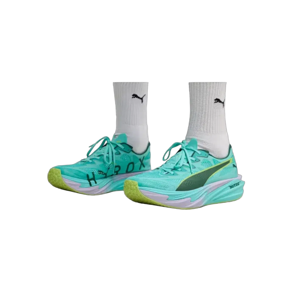 Puma x Hyrox Deviate Nitro Elite 4 Intense Mint-Light Lavender