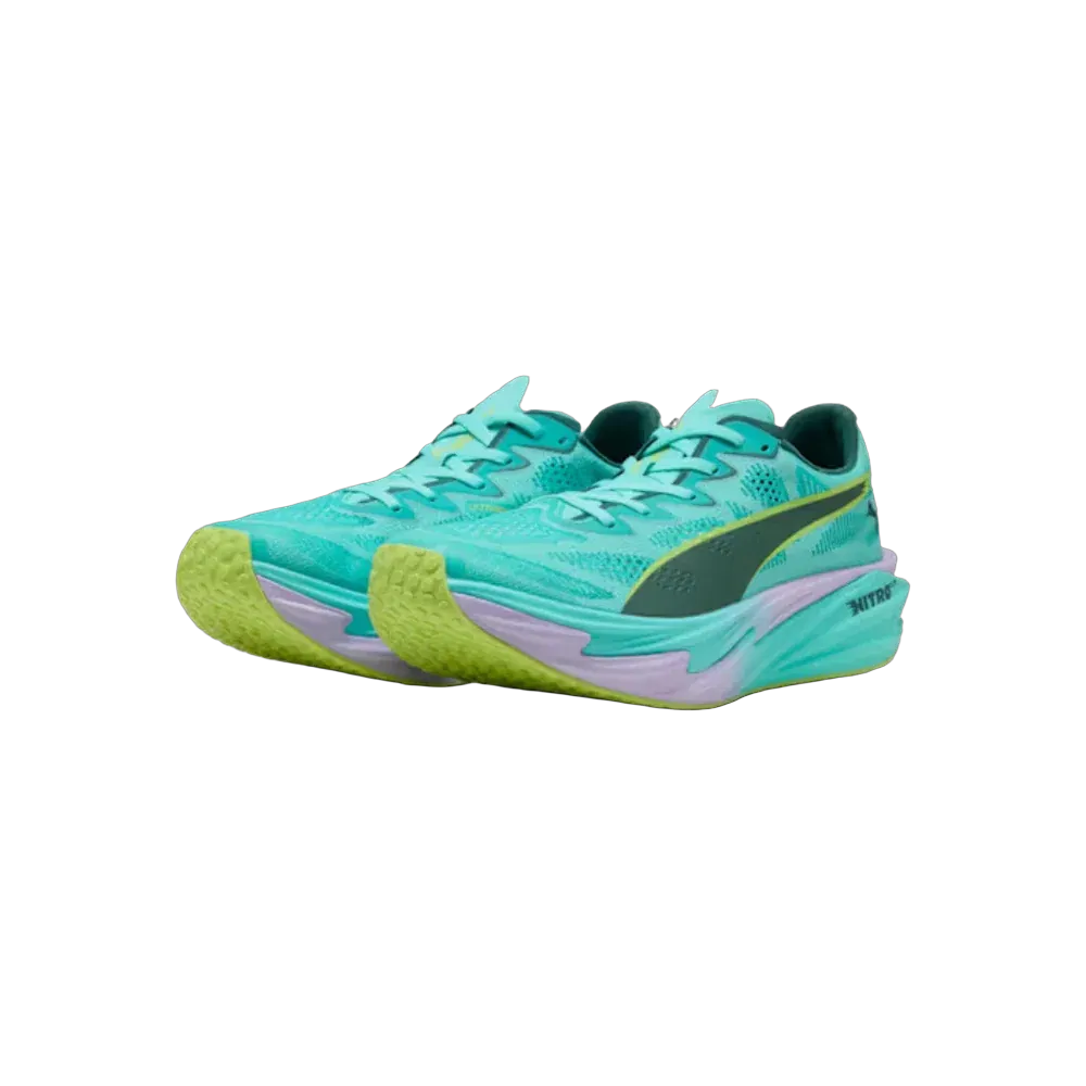 Puma x Hyrox Deviate Nitro Elite 4 Intense Mint-Light Lavender