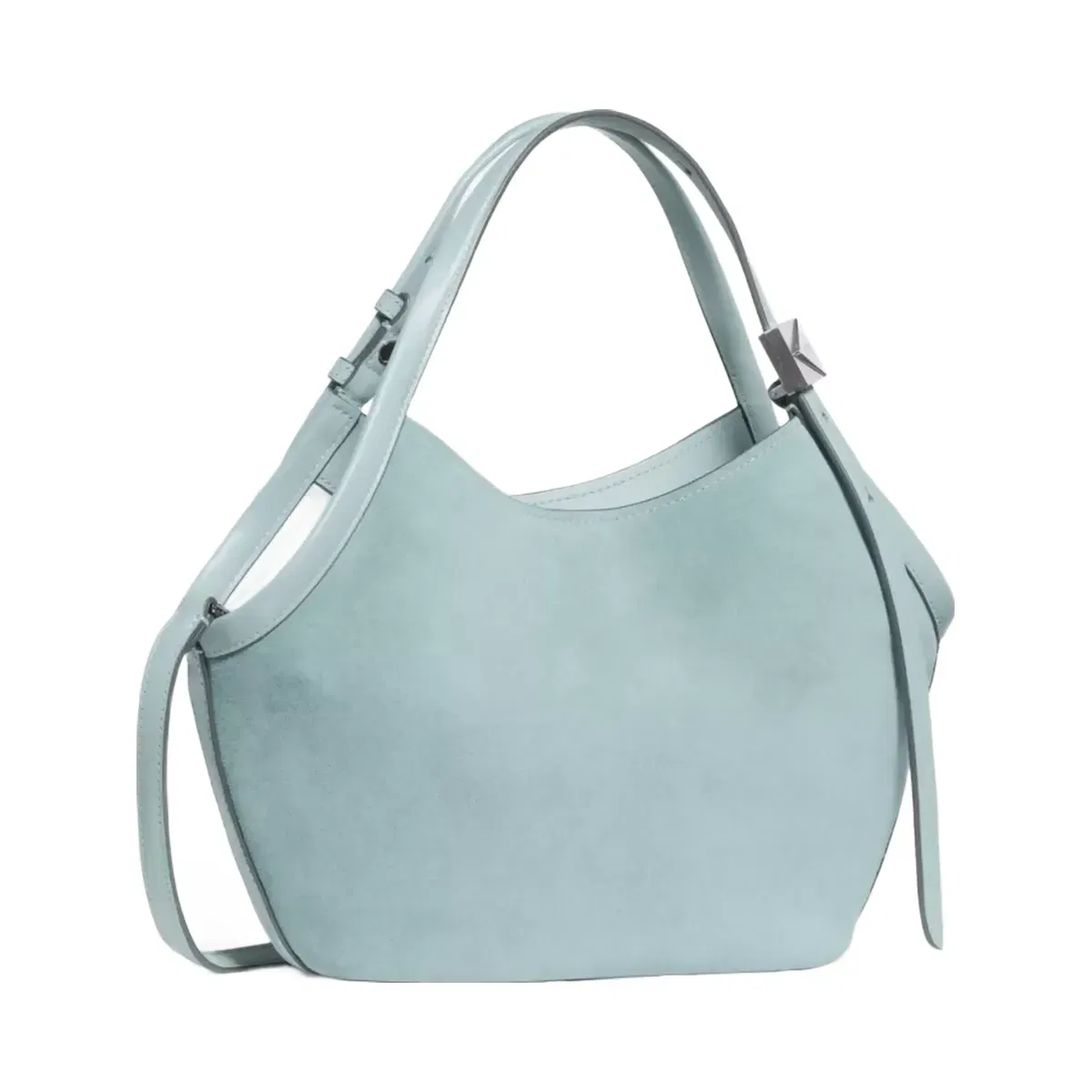 Kate Spade Deco Suede Small Tulip Tote Bag English Sea