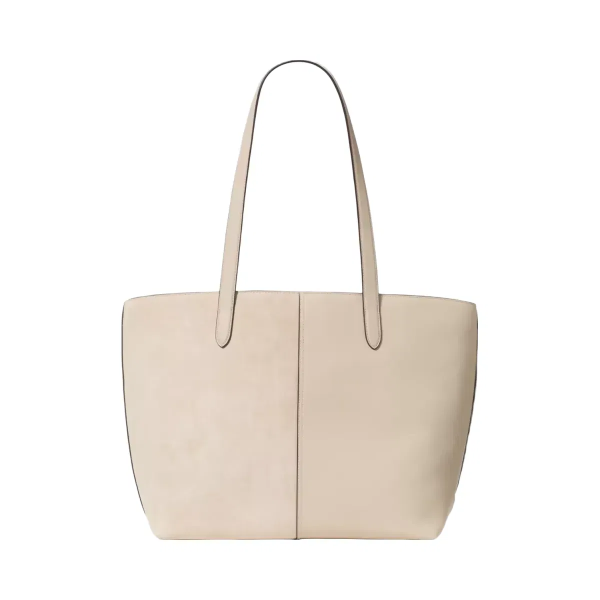 Kate Spade 454 Suede Fringe Tote Bag Light Sand