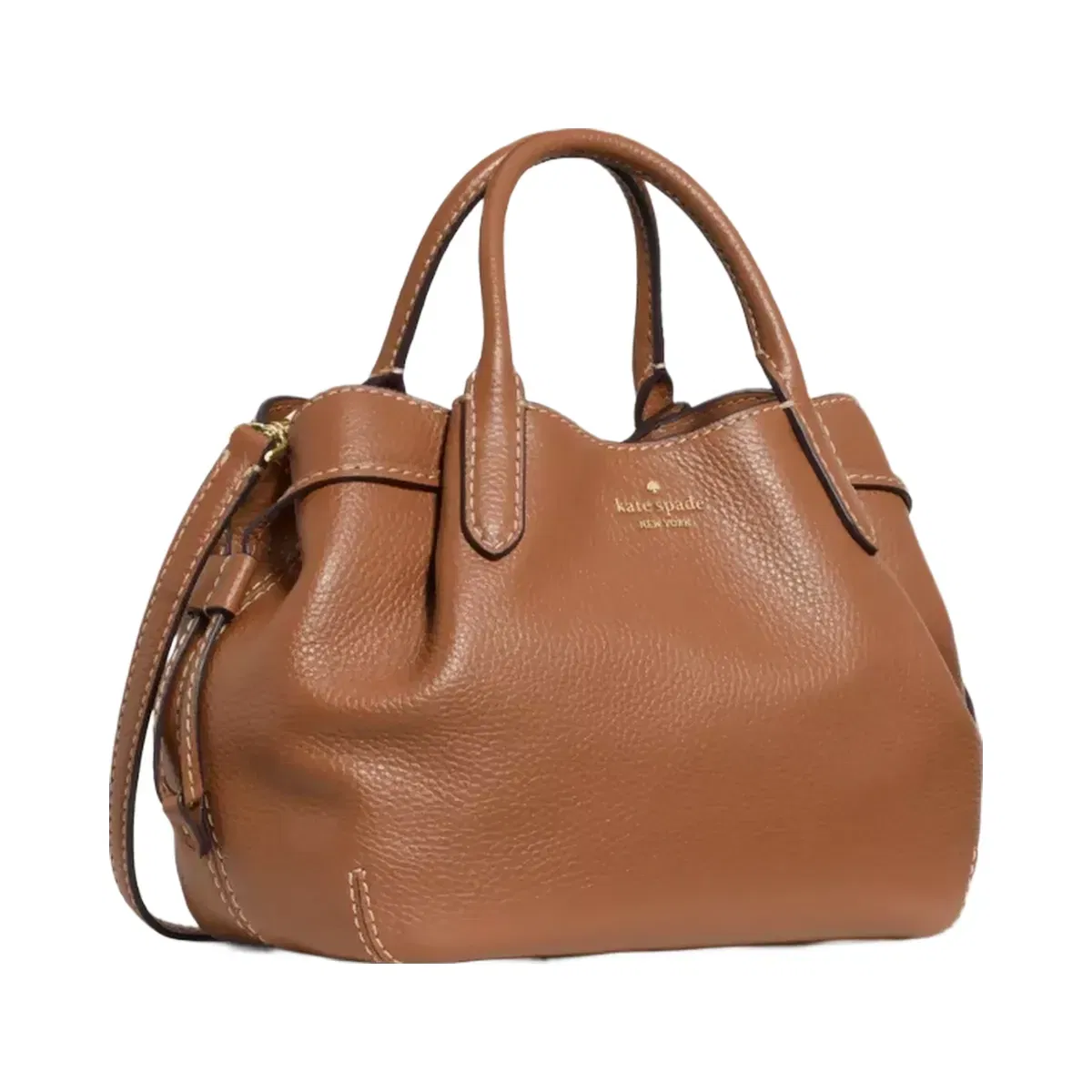 Kate Spade Dumpling Satchel Bag Warm Gingerbread