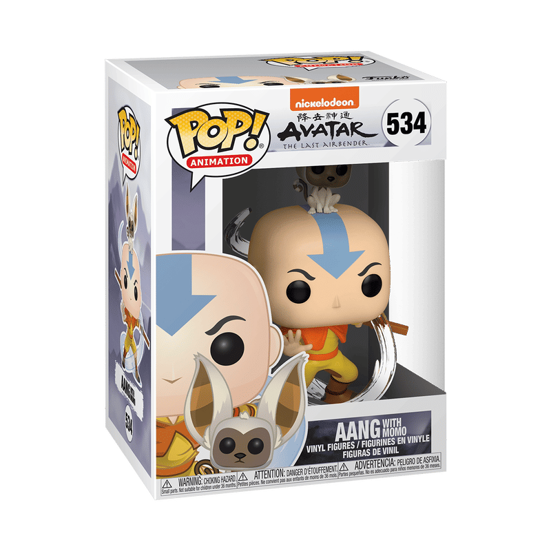 Pop! Aang with Momo