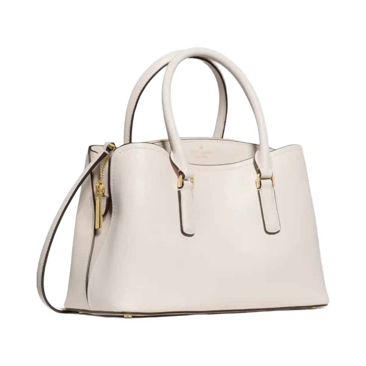 Kate Spade Thompson Street Small Satchel Bag Cashew Milk