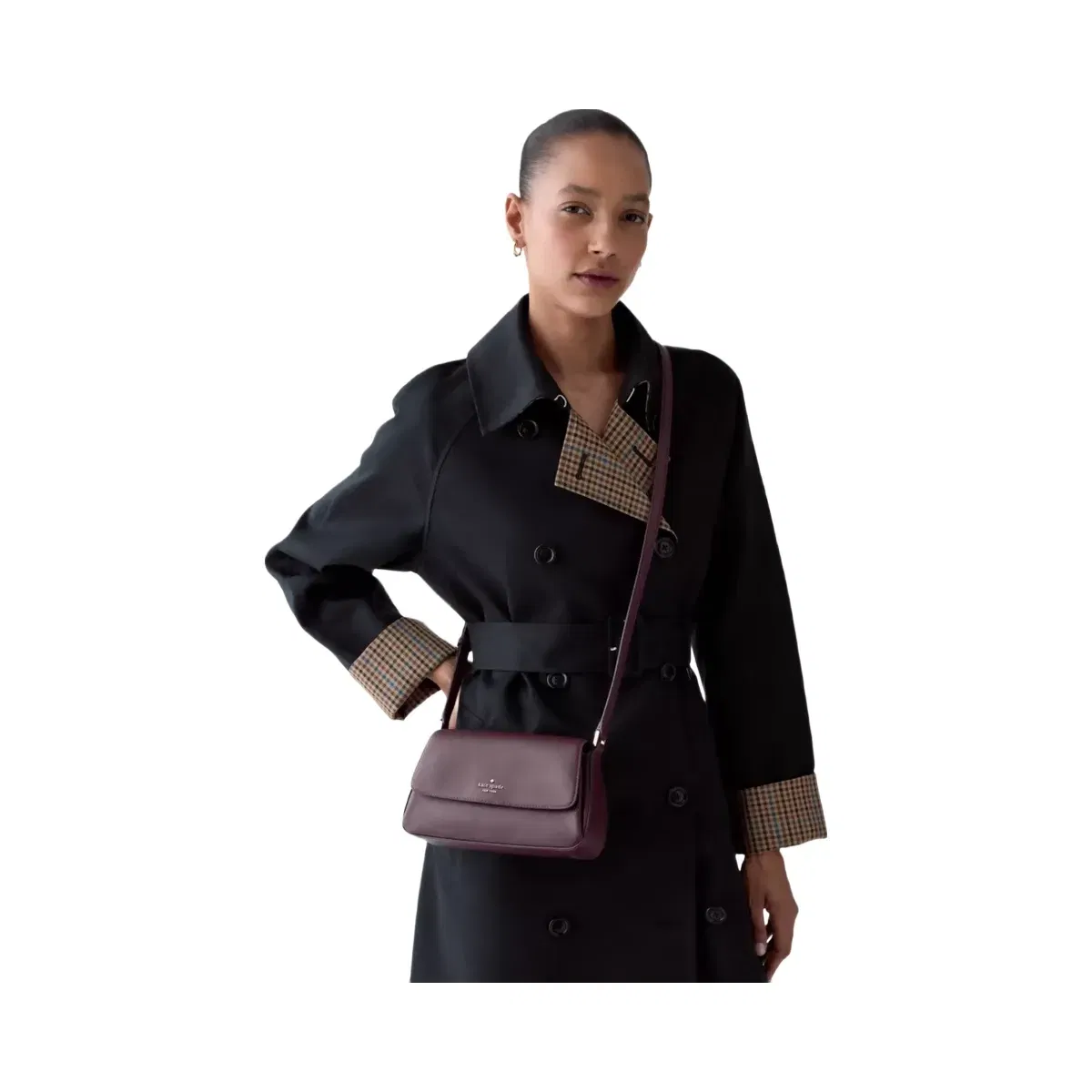 Kate Spade Sutton Mini Crossbody Bag Deep Cherry