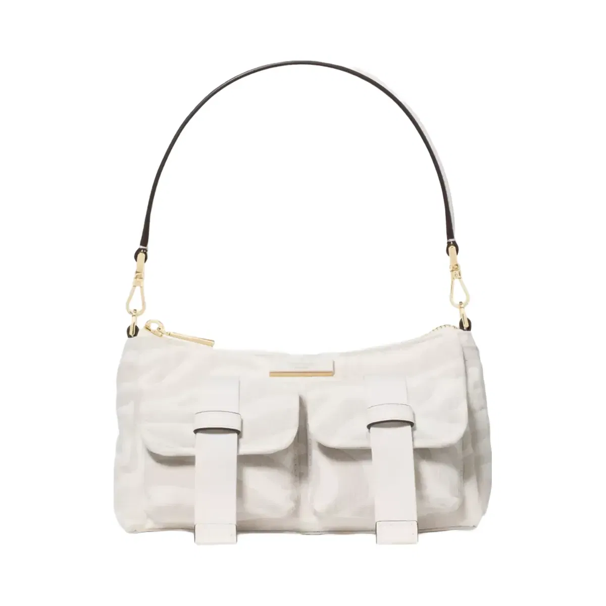 Kate Spade Carter Zebra Cargo Crossbody Bag Natural Multi