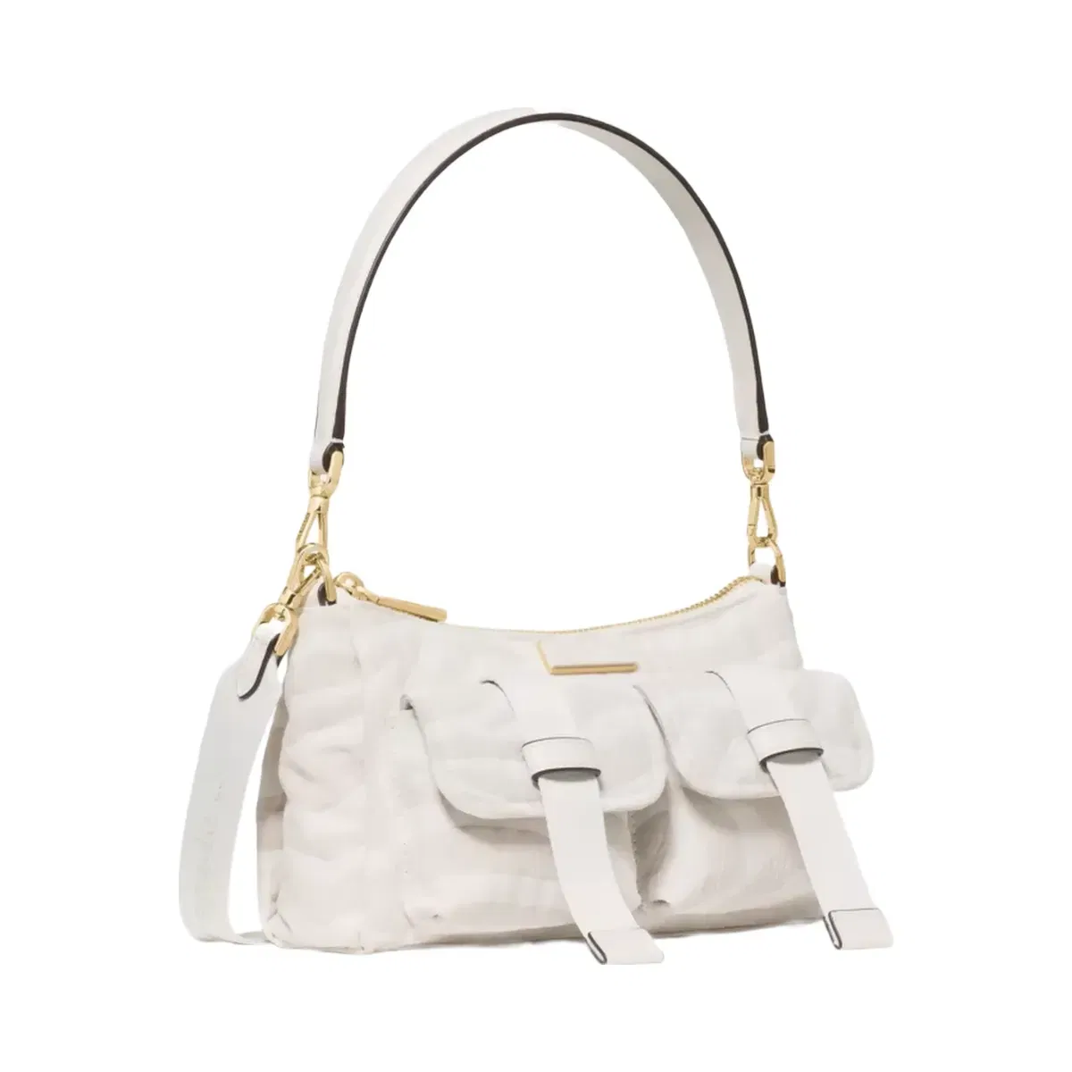 Kate Spade Carter Zebra Cargo Crossbody Bag Natural Multi