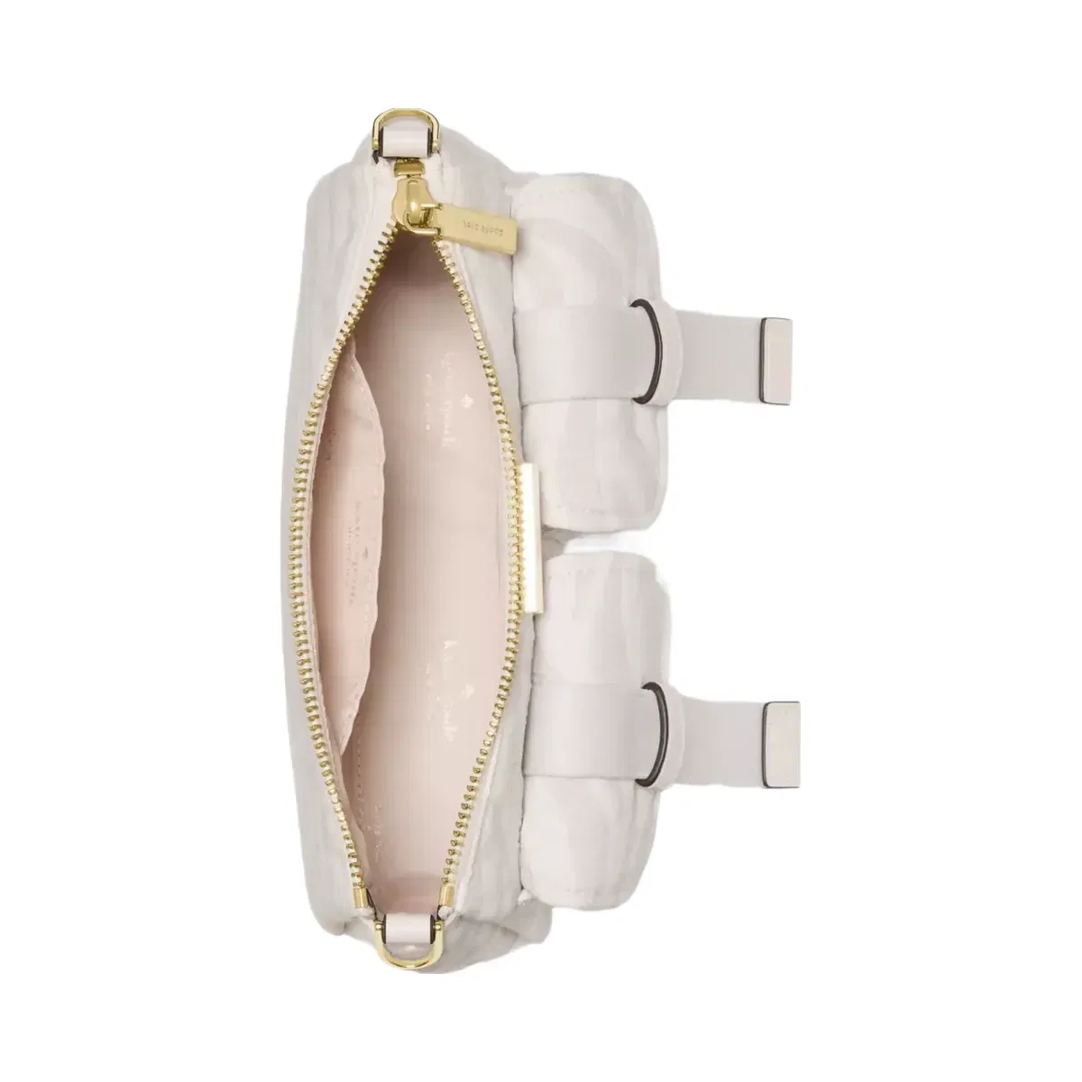Kate Spade Carter Zebra Cargo Crossbody Bag Natural Multi