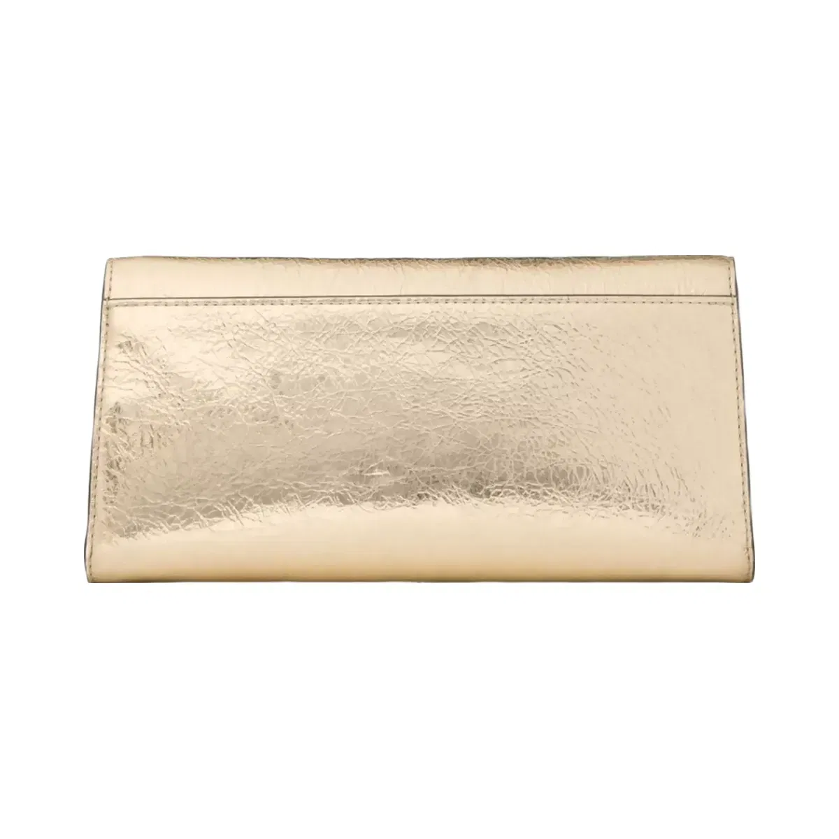 Kate Spade Scarlett Metallic Wallet On Chain Gold