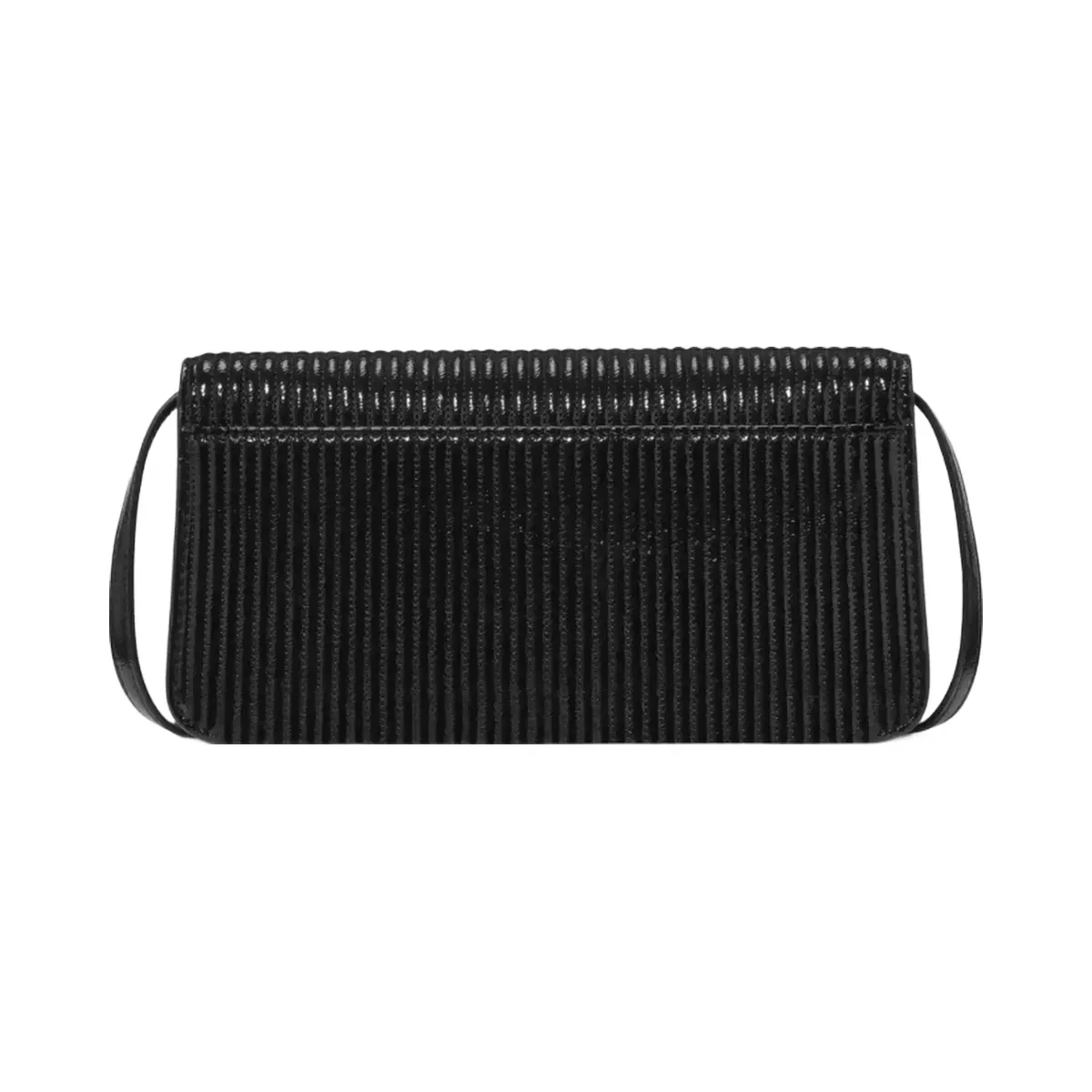 Kate Spade Ivy Shiny Quilted Crossbody Bag Black