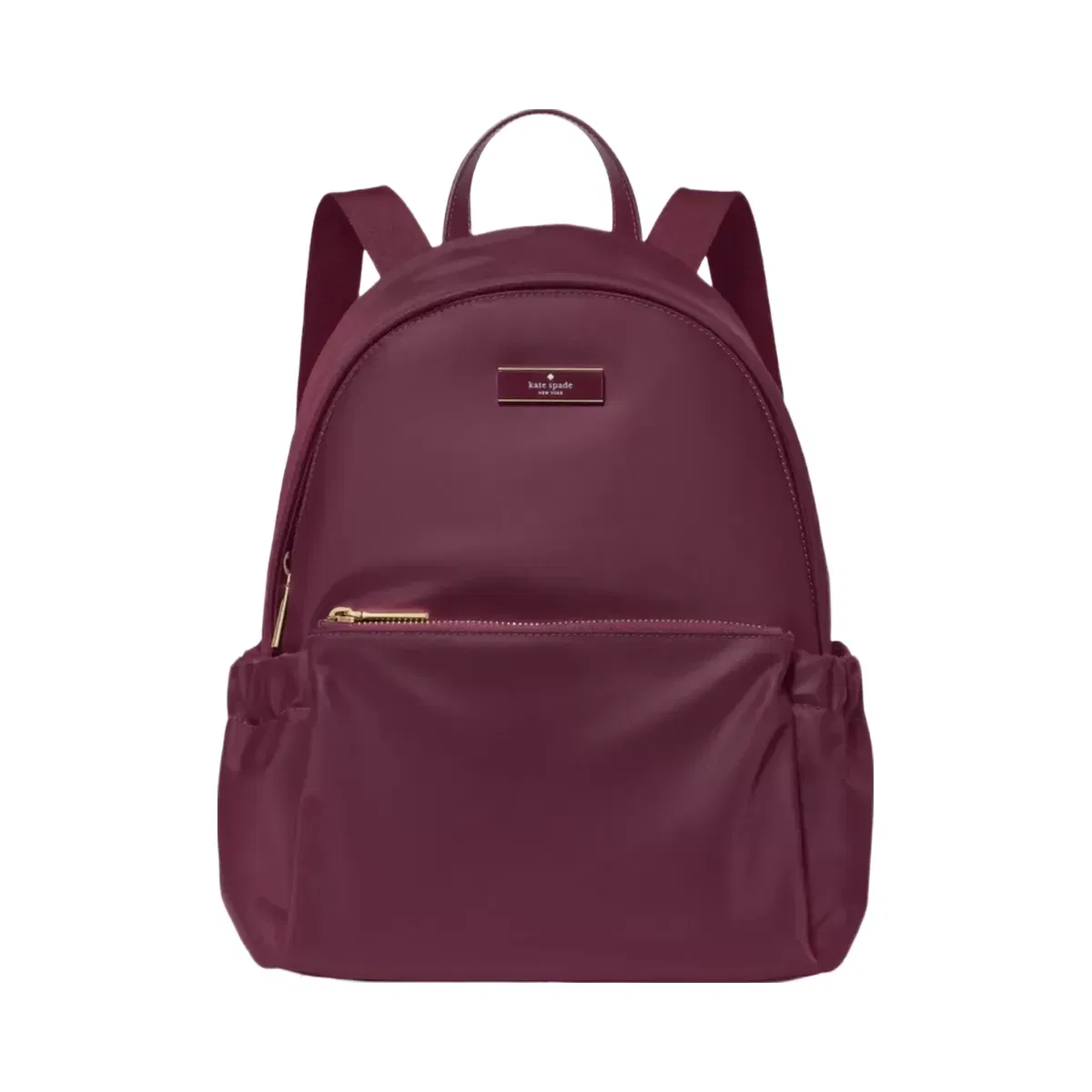 Kate Spade Carter Nylon Dome Backpack Deep Cherry