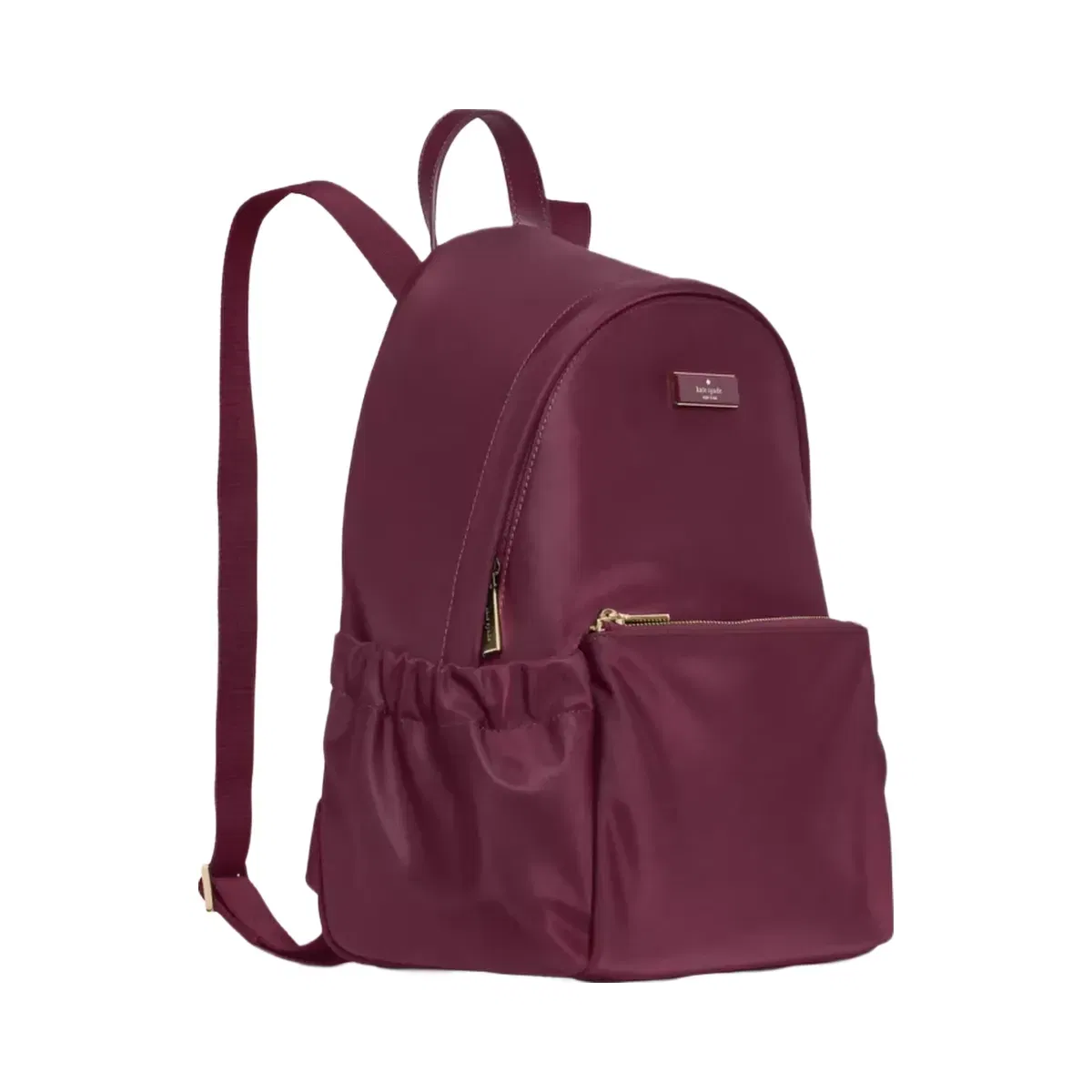 Kate Spade Carter Nylon Dome Backpack Deep Cherry