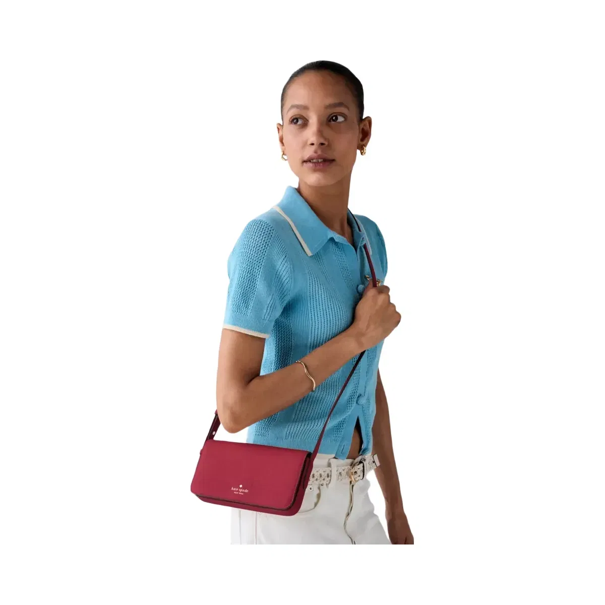Kate Spade Juliette Mini Crossbody Bag Red Jam