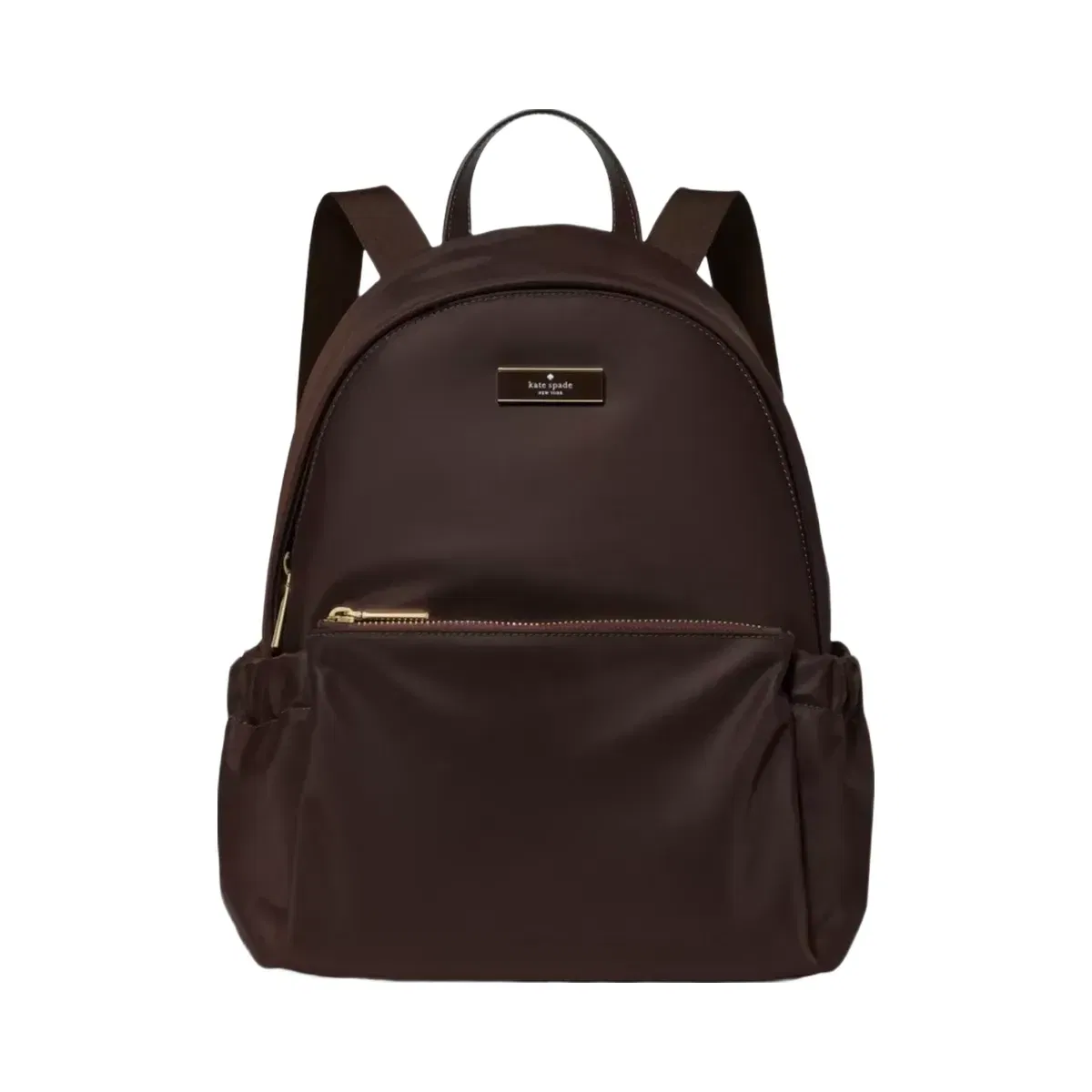 Kate Spade Carter Nylon Dome Backpack Hot Fudge