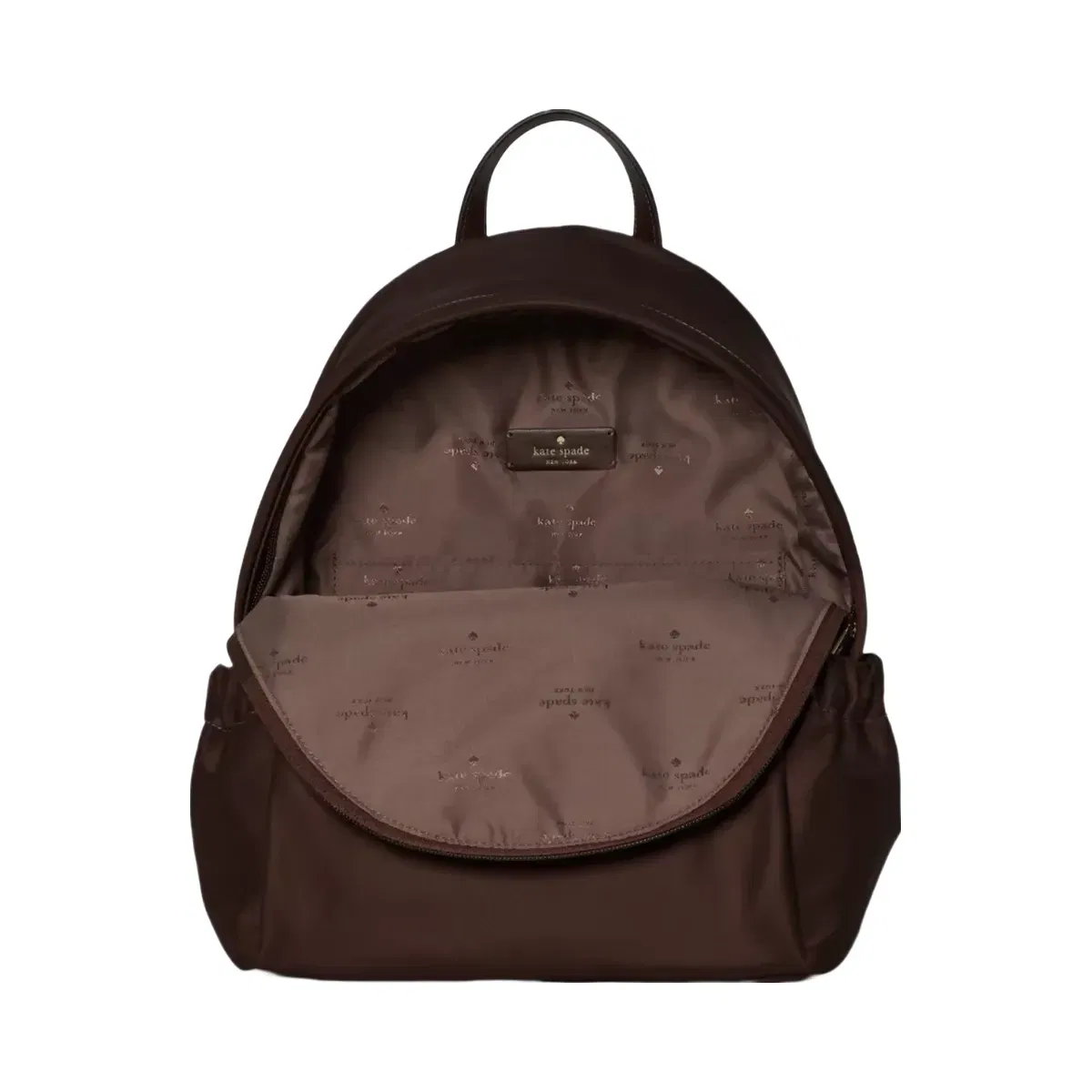 Kate Spade Carter Nylon Dome Backpack Hot Fudge
