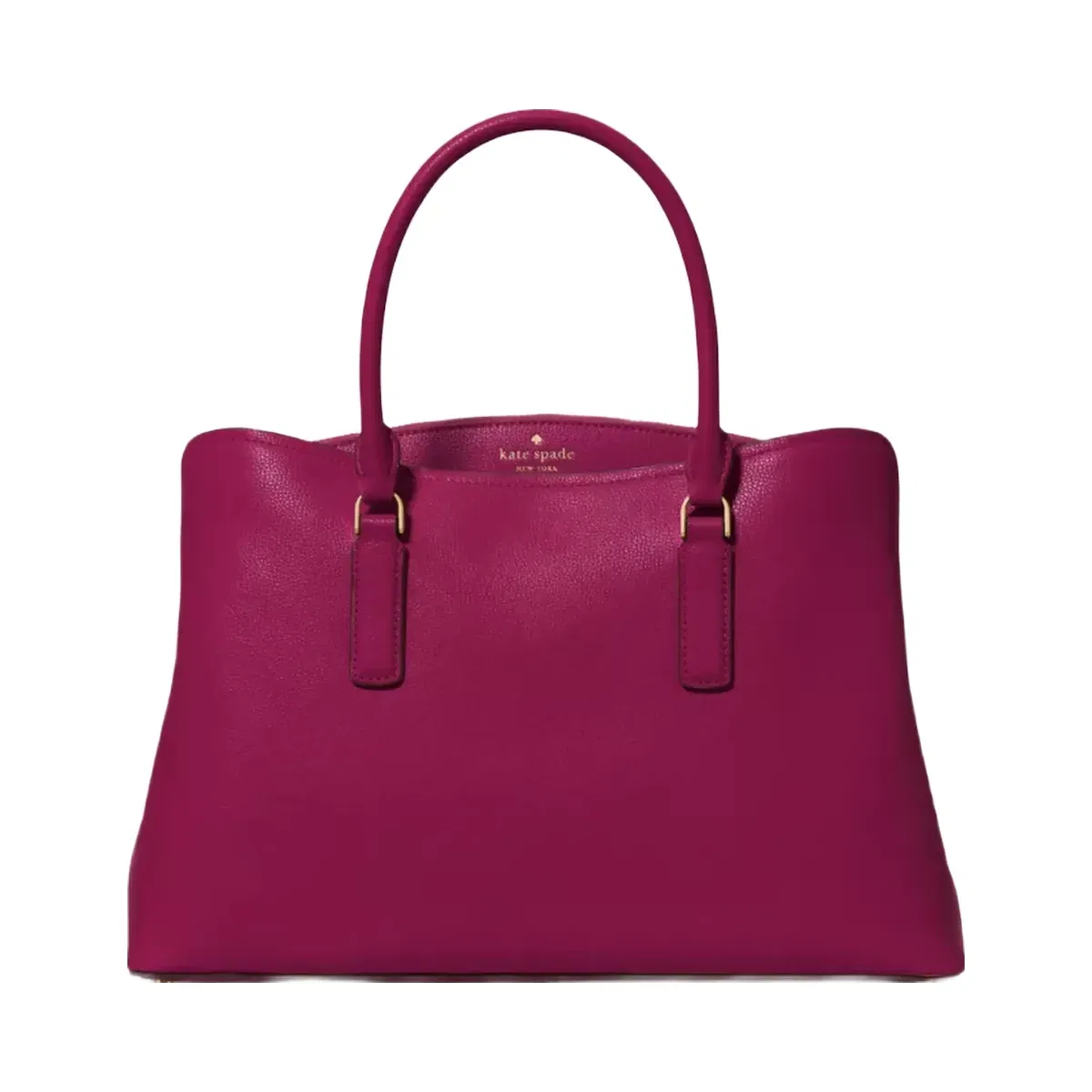 Kate Spade Thompson Street Satchel Bag Dark Raspberry