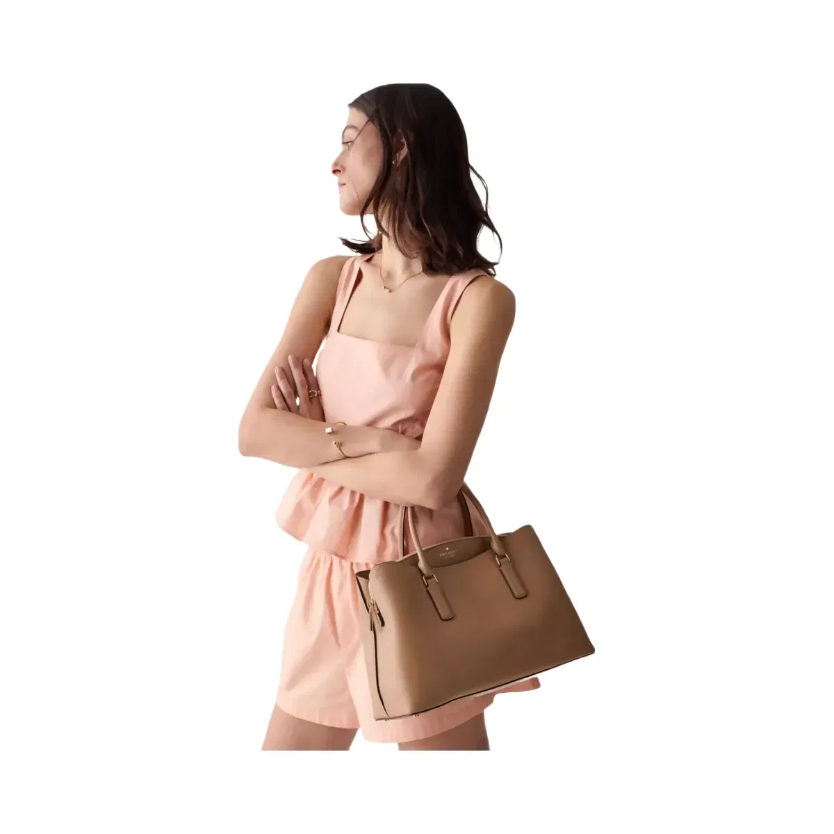 Kate Spade Thompson Street Satchel Bag Tuscan Brown