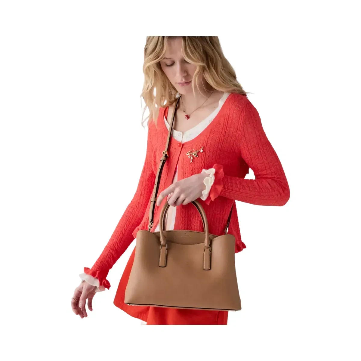 Kate Spade Thompson Street Satchel Bag Tuscan Brown