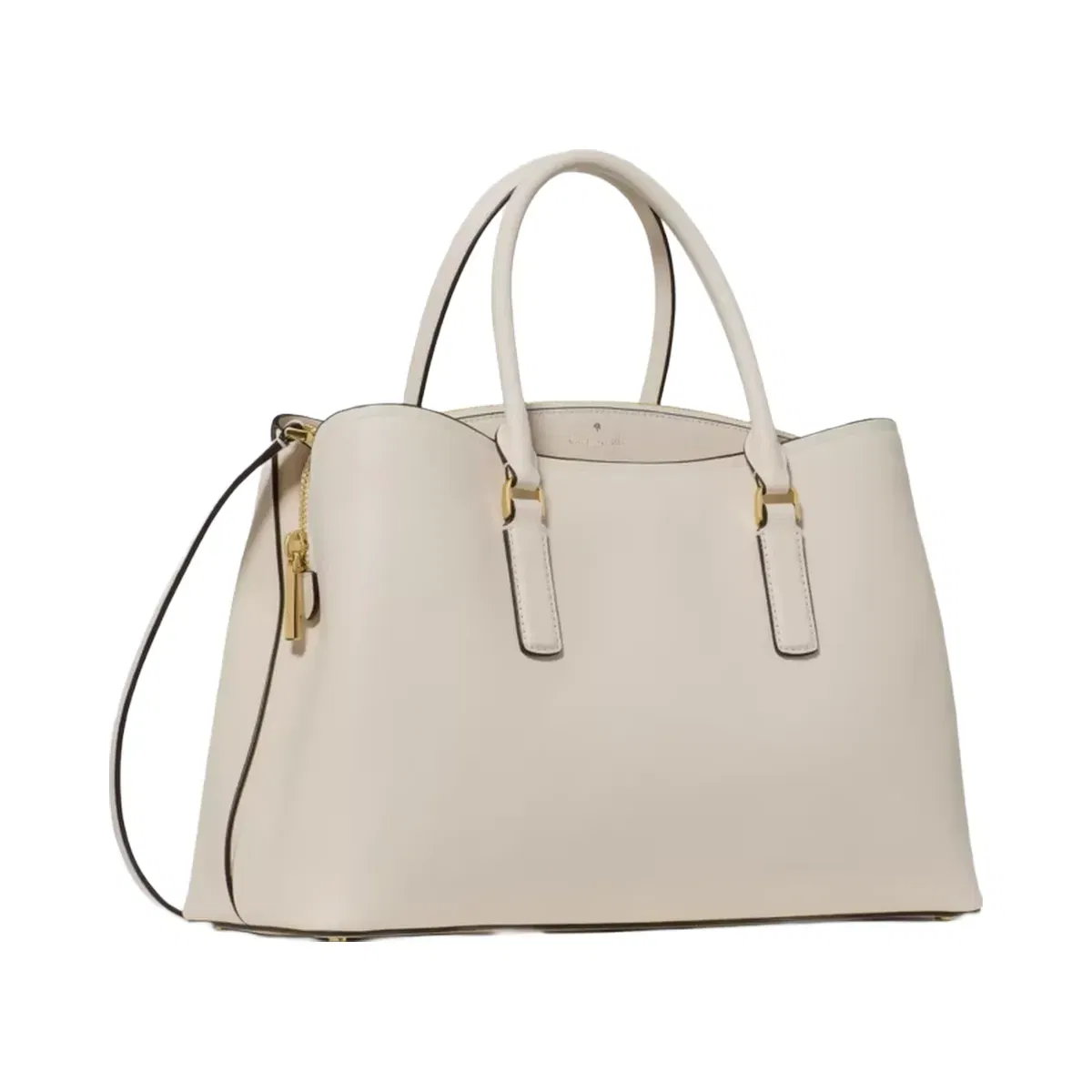 Kate Spade Thompson Street Satchel Bag Cashew Milk