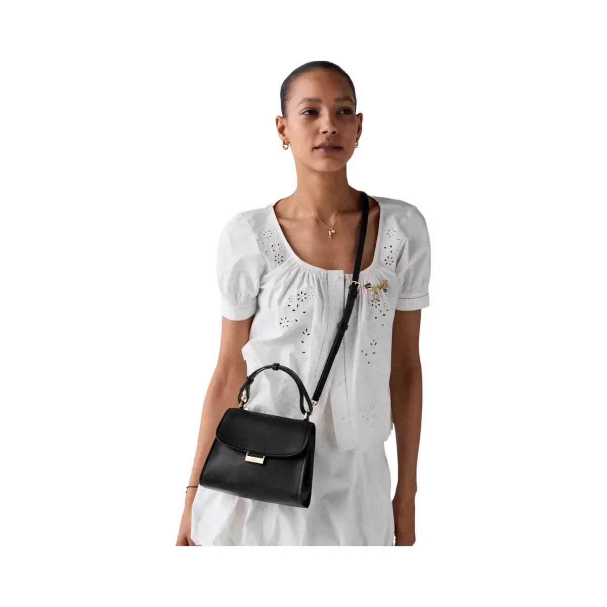 Kate Spade Riley Small Top Handle Bag Black