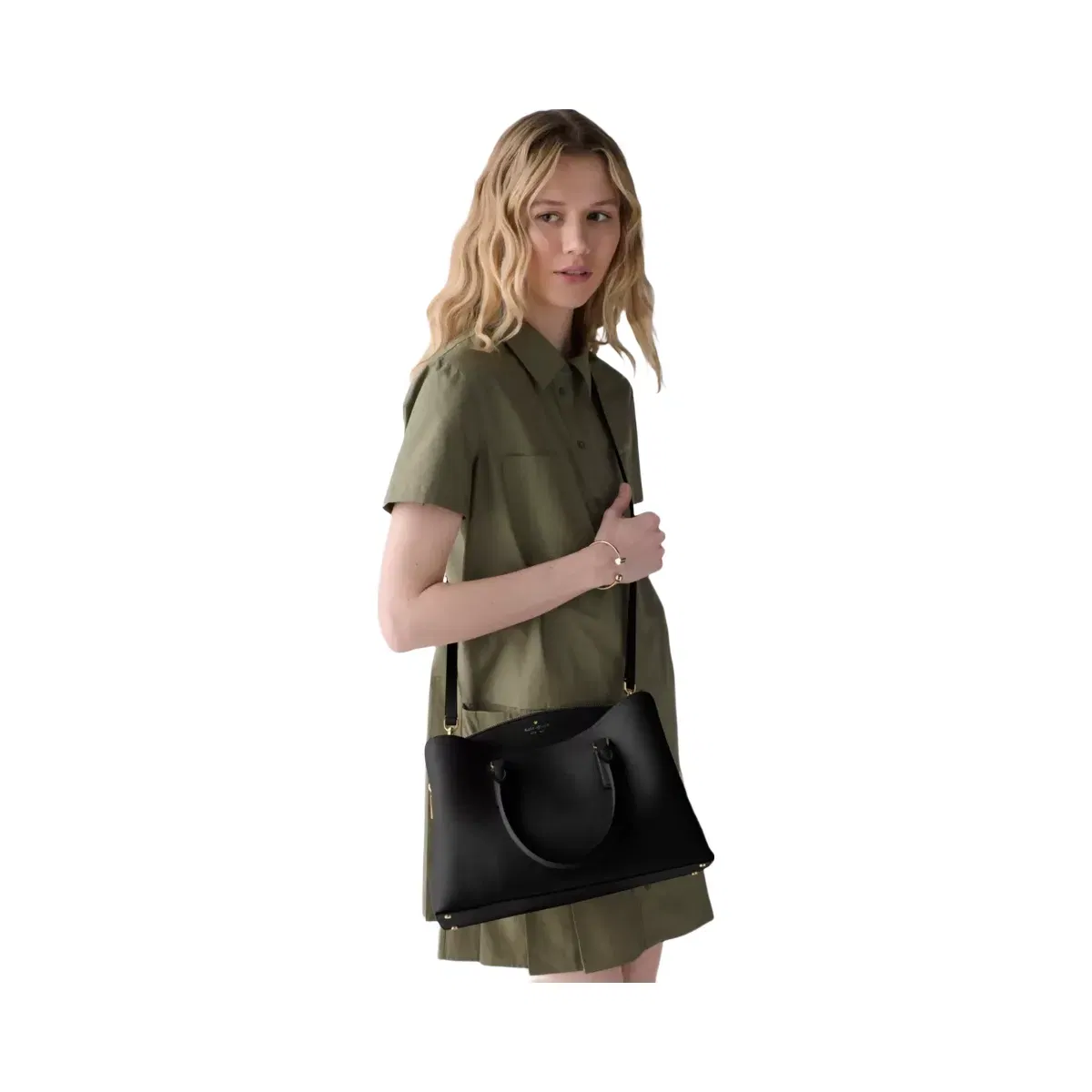 Kate Spade Thompson Street Satchel Bag Black