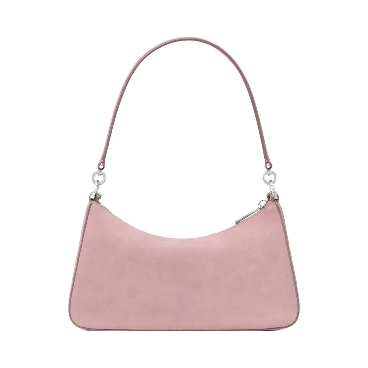 Kate Spade Margot Studded Suede Shoulder Bag Dusk Rose
