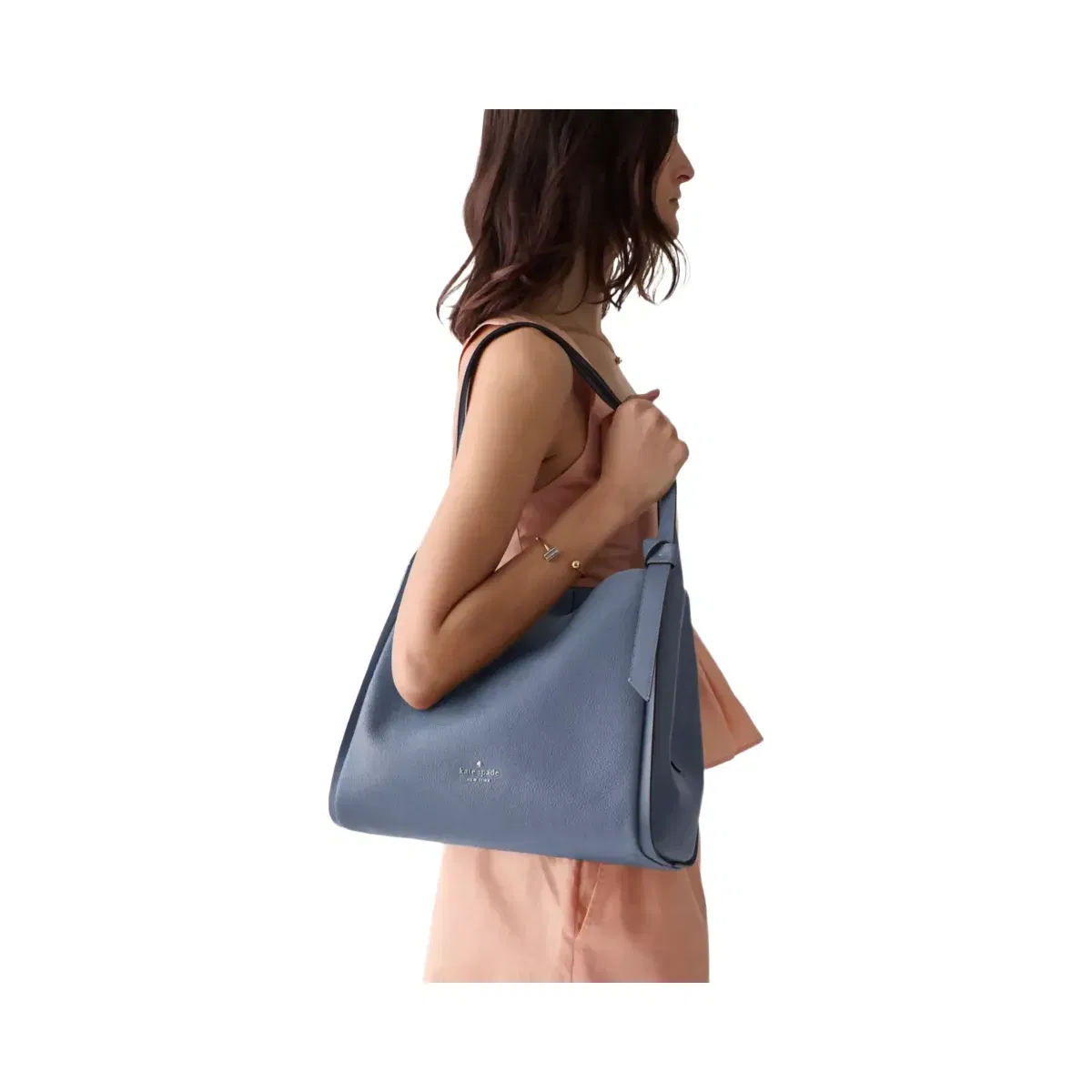 Kate Spade Knott Large Carryall Bag Cinder Grey