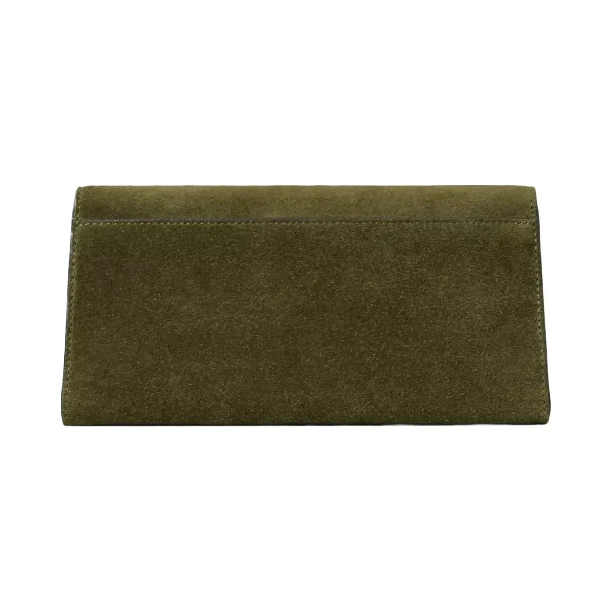 Kate Spade Scarlett Suede Wallet On Chain Enchanted Green