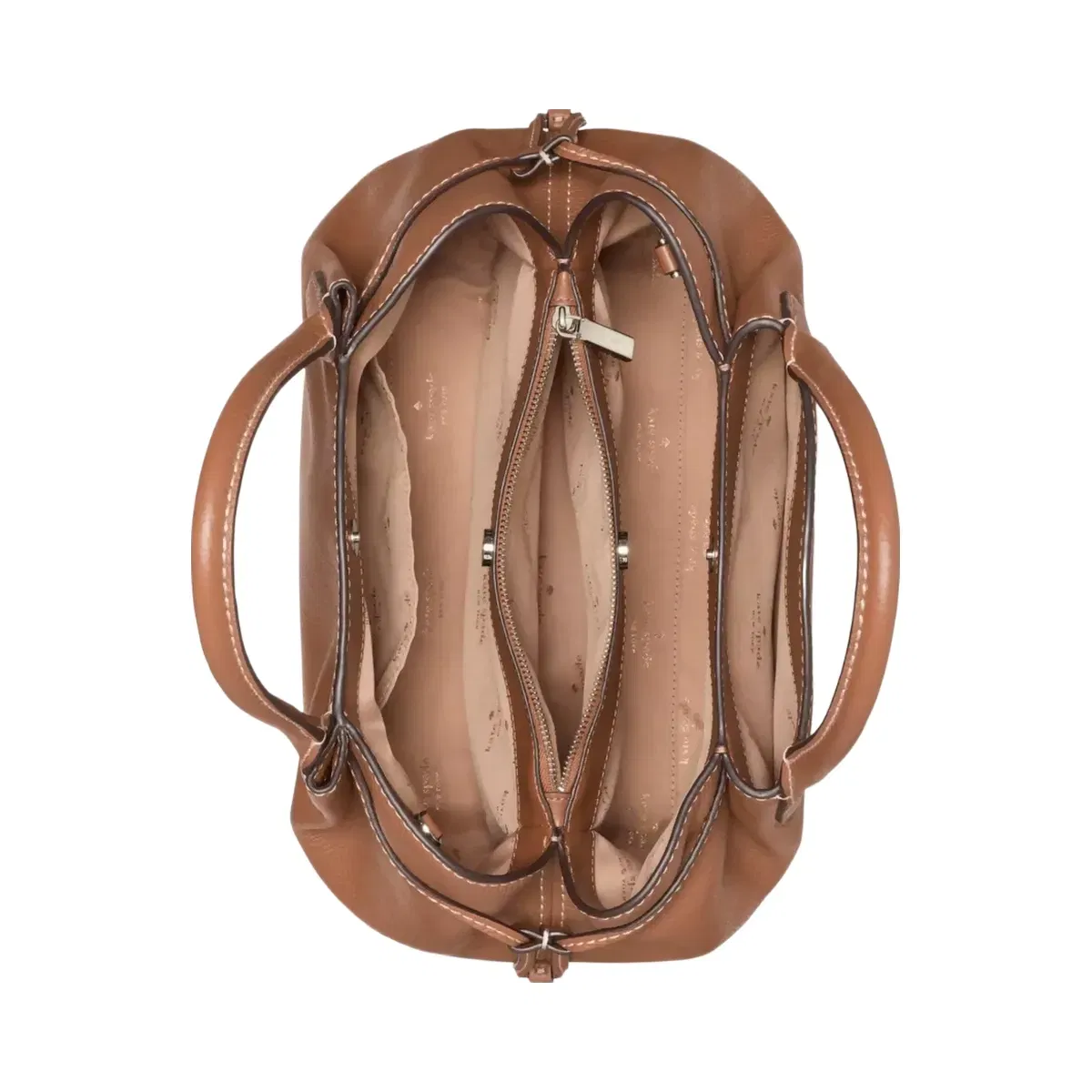 Kate Spade Dumpling Large Satchel Bag Warm Gingerbread