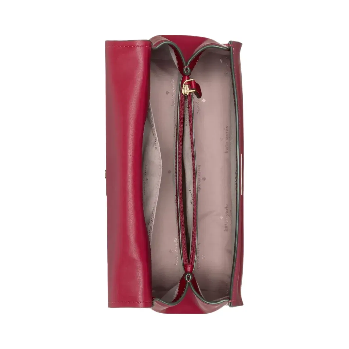 Kate Spade Riley Studded Top Handle Bag Red Jam