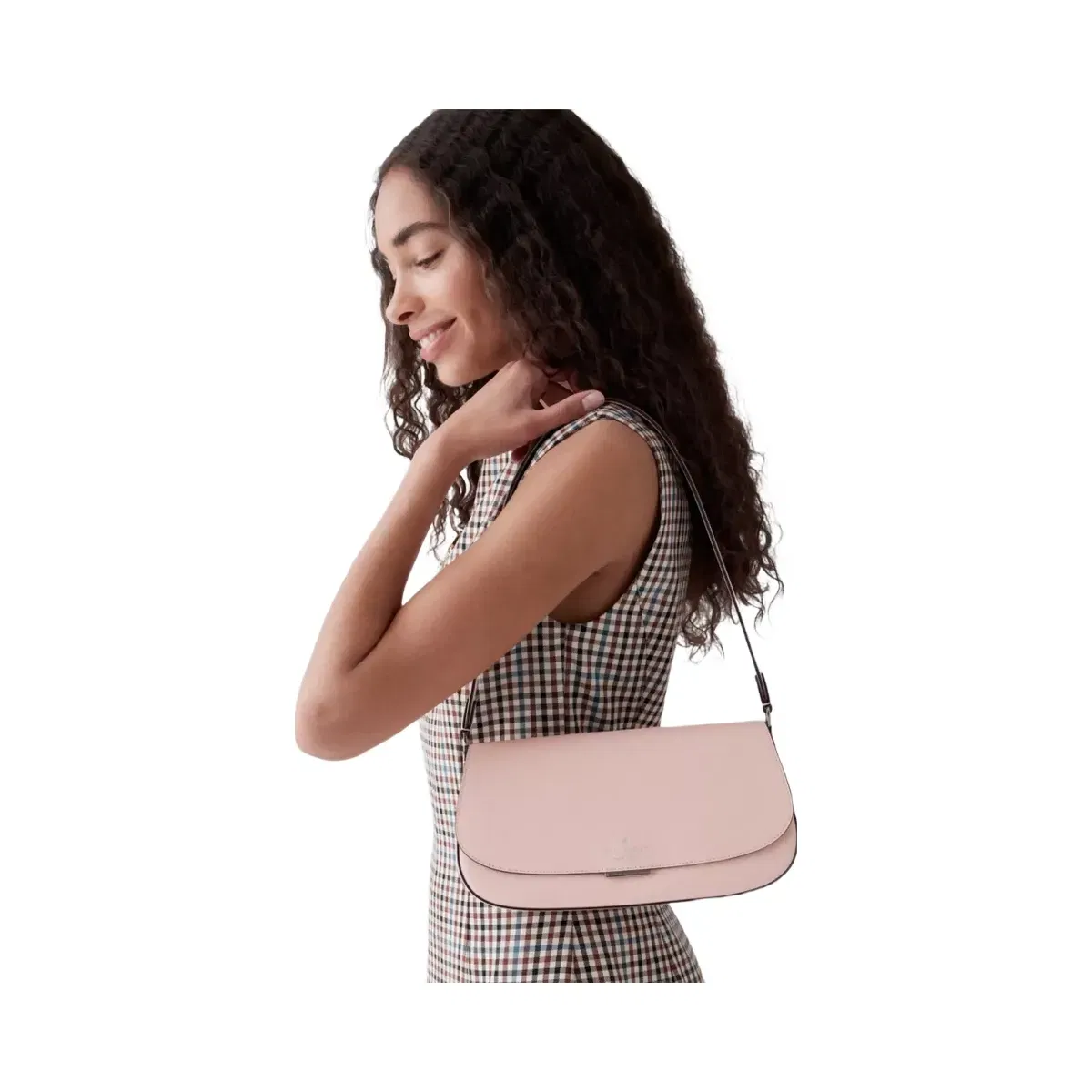 Kate Spade Quinn Shoulder Bag Rose Smoke