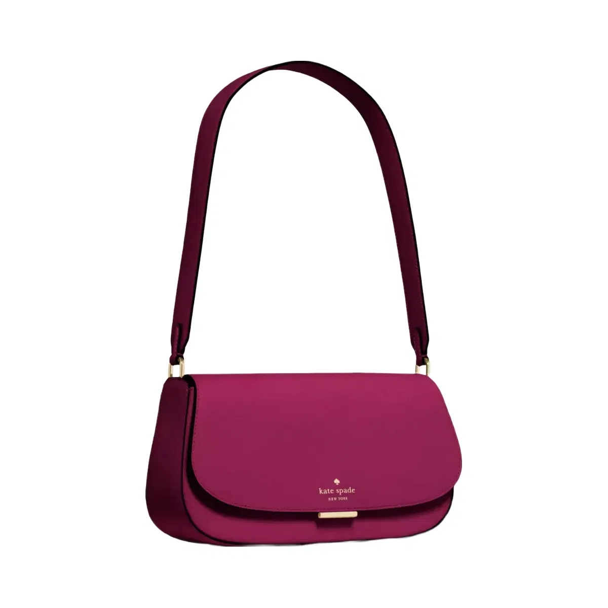 Kate Spade Quinn Shoulder Bag Dark Raspberry