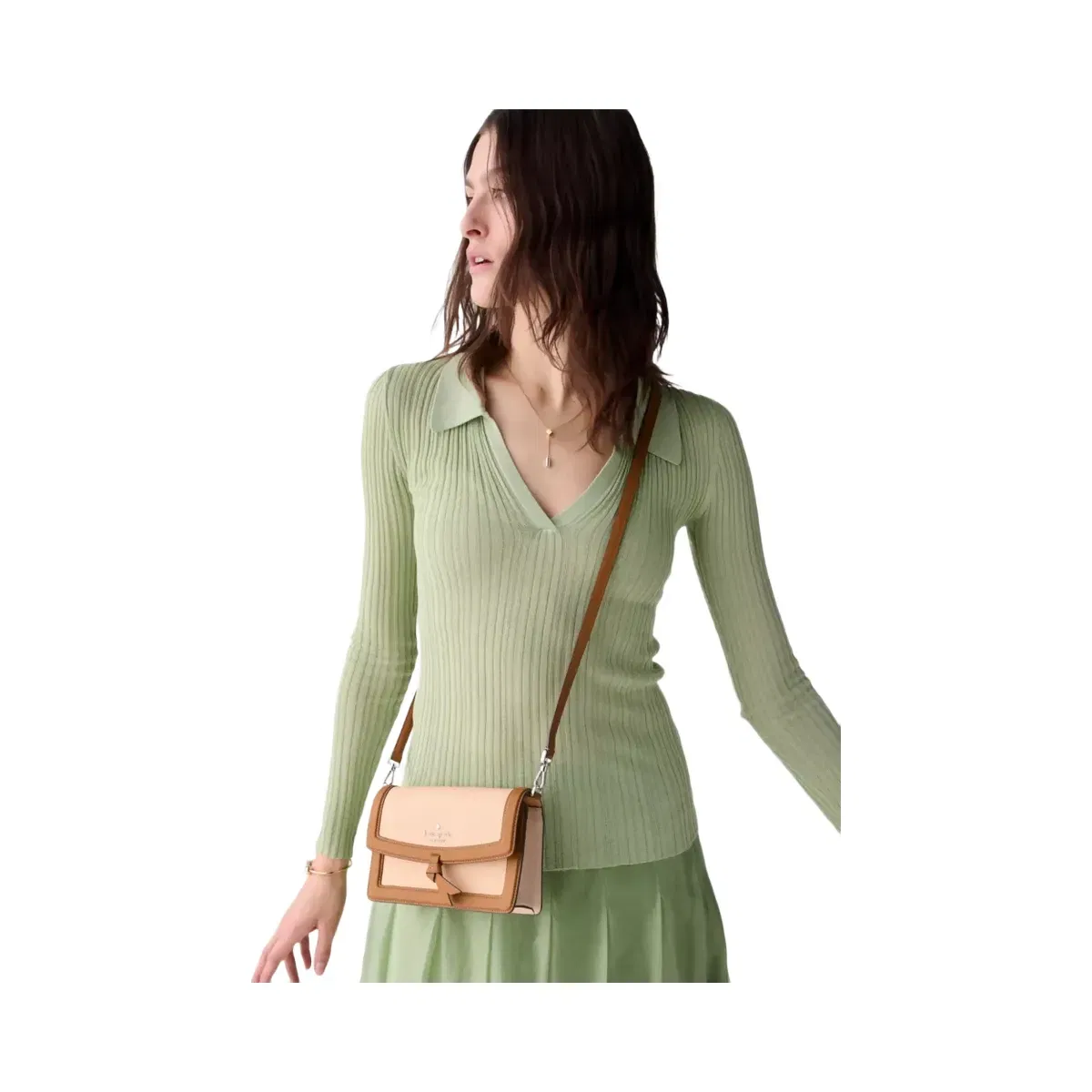 Kate Spade Knott Mini Crossbody Bag Crisp Peach Multi