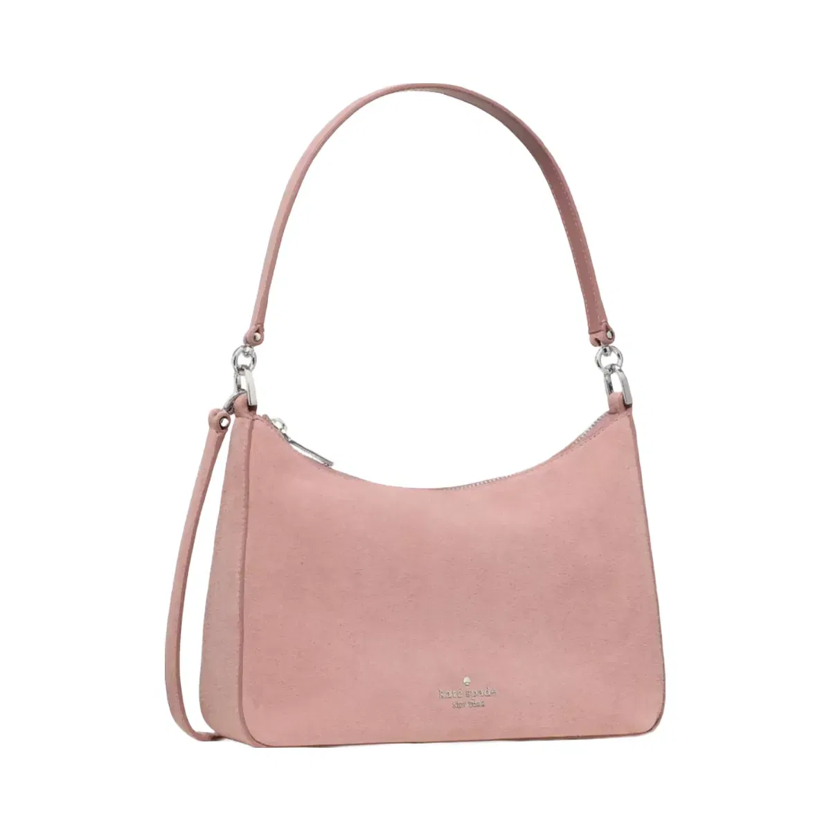 Kate Spade Margot Suede Medium Shoulder Bag Dusk Rose