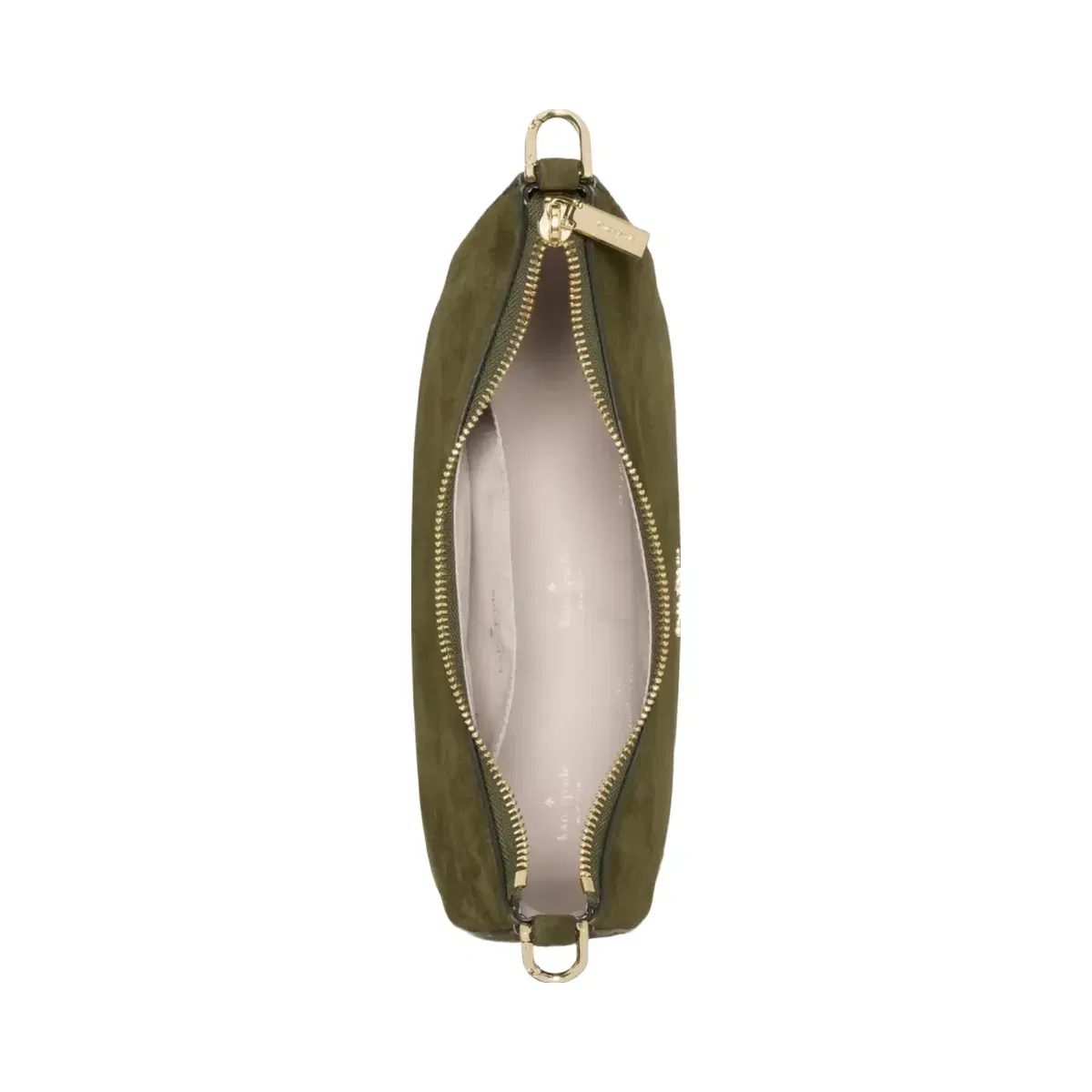 Kate Spade Margot Suede Medium Shoulder Bag Enchanted Green