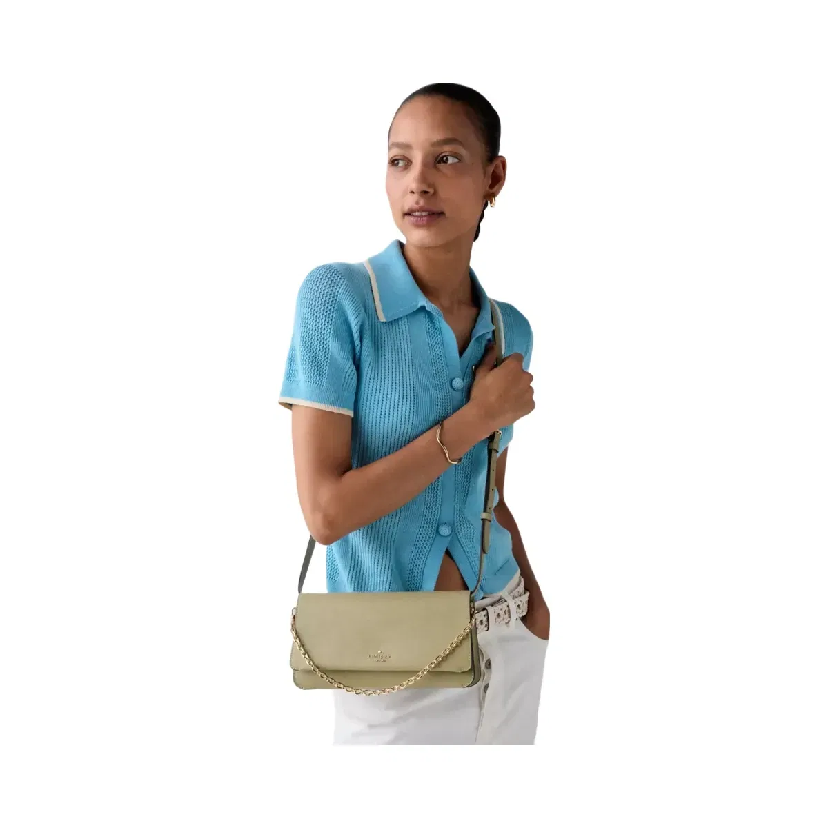 Kate Spade Ivy Crossbody Bag Elm