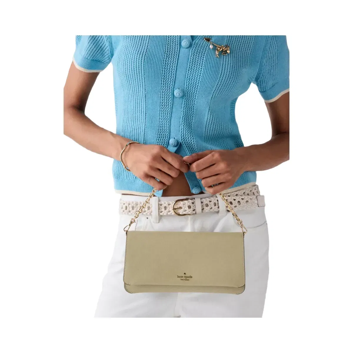 Kate Spade Ivy Crossbody Bag Elm