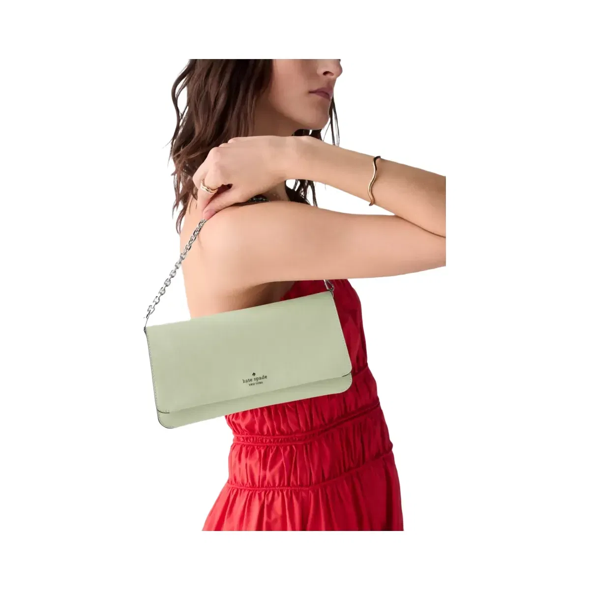 Kate Spade Ivy Crossbody Bag Lime Frosting