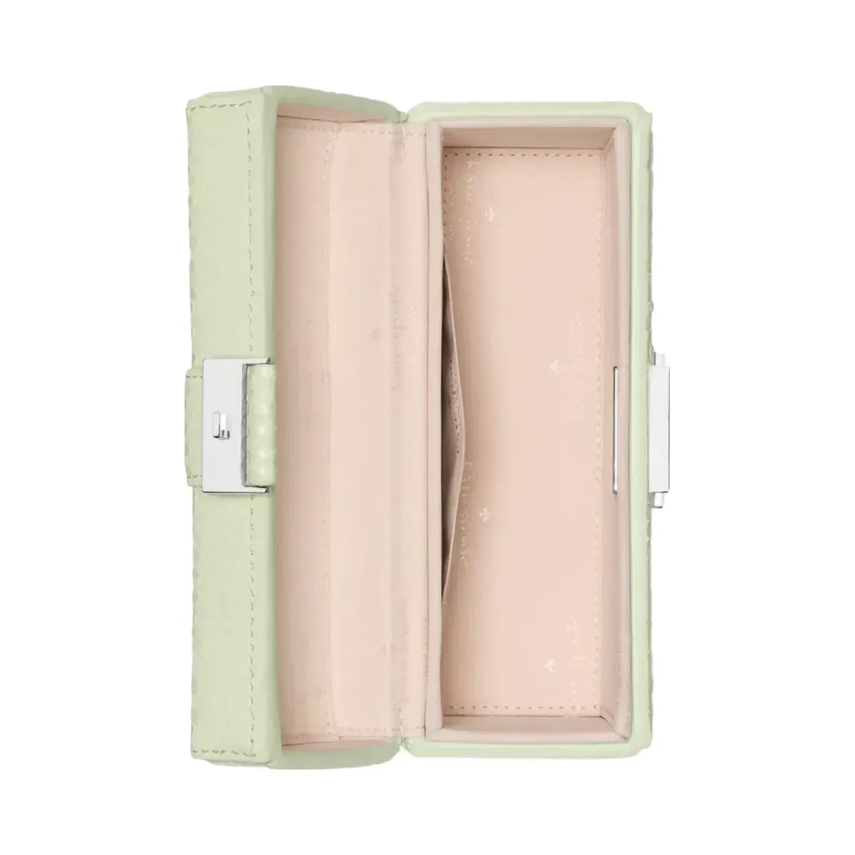 Kate Spade Heirloom Snake Vanity Bag Lime Frosting